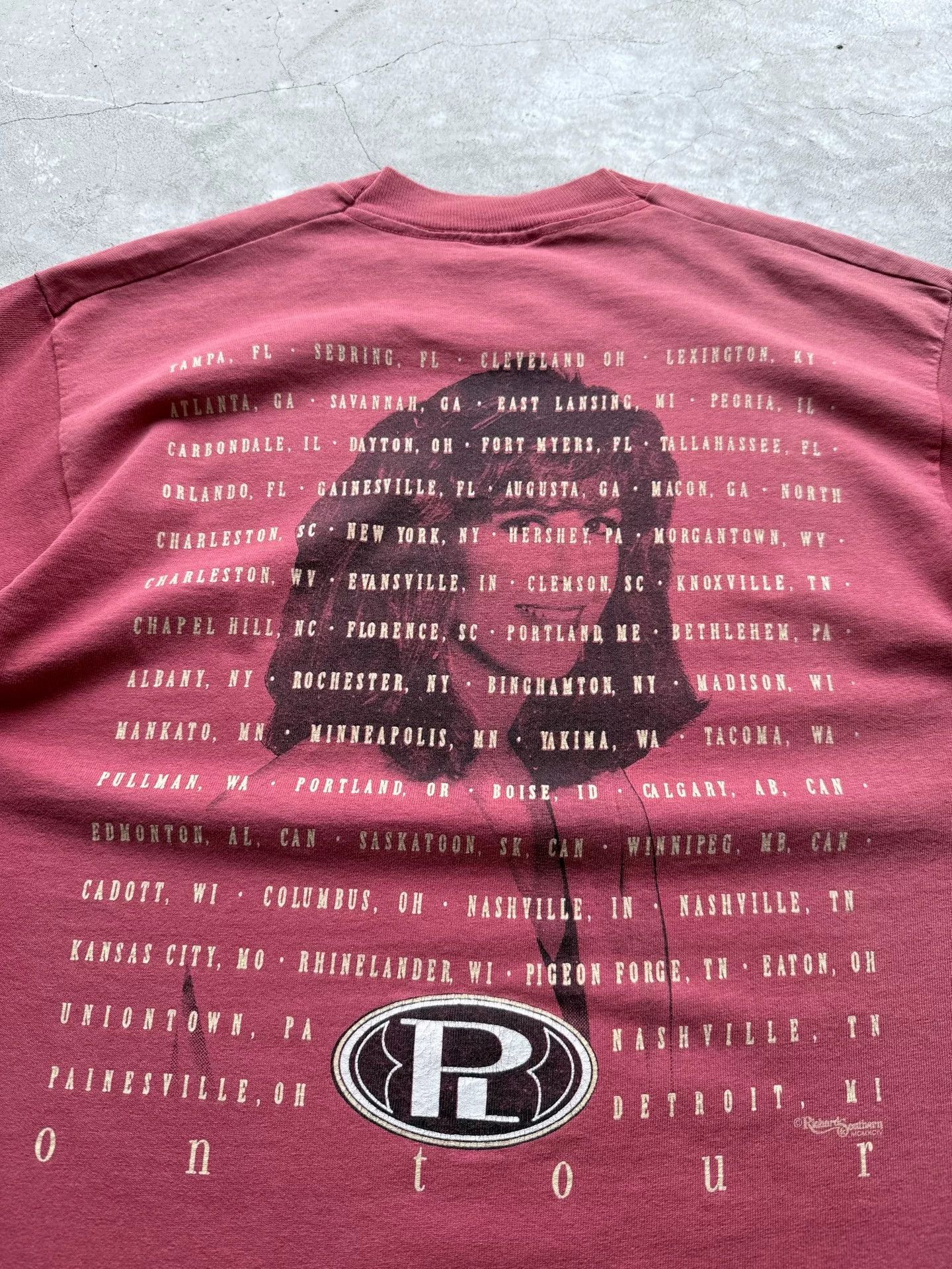 Vintage Vintage 90s Patty Loveless Tour Tee Size US M / EU 48-50 / 2 - 7 Thumbnail