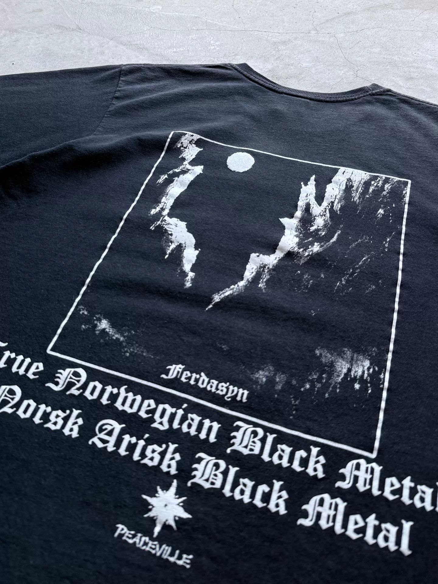 Vintage Vintage 90s Darkthrone Demon Night Tee Size US M / EU 48-50 / 2 - 5 Thumbnail