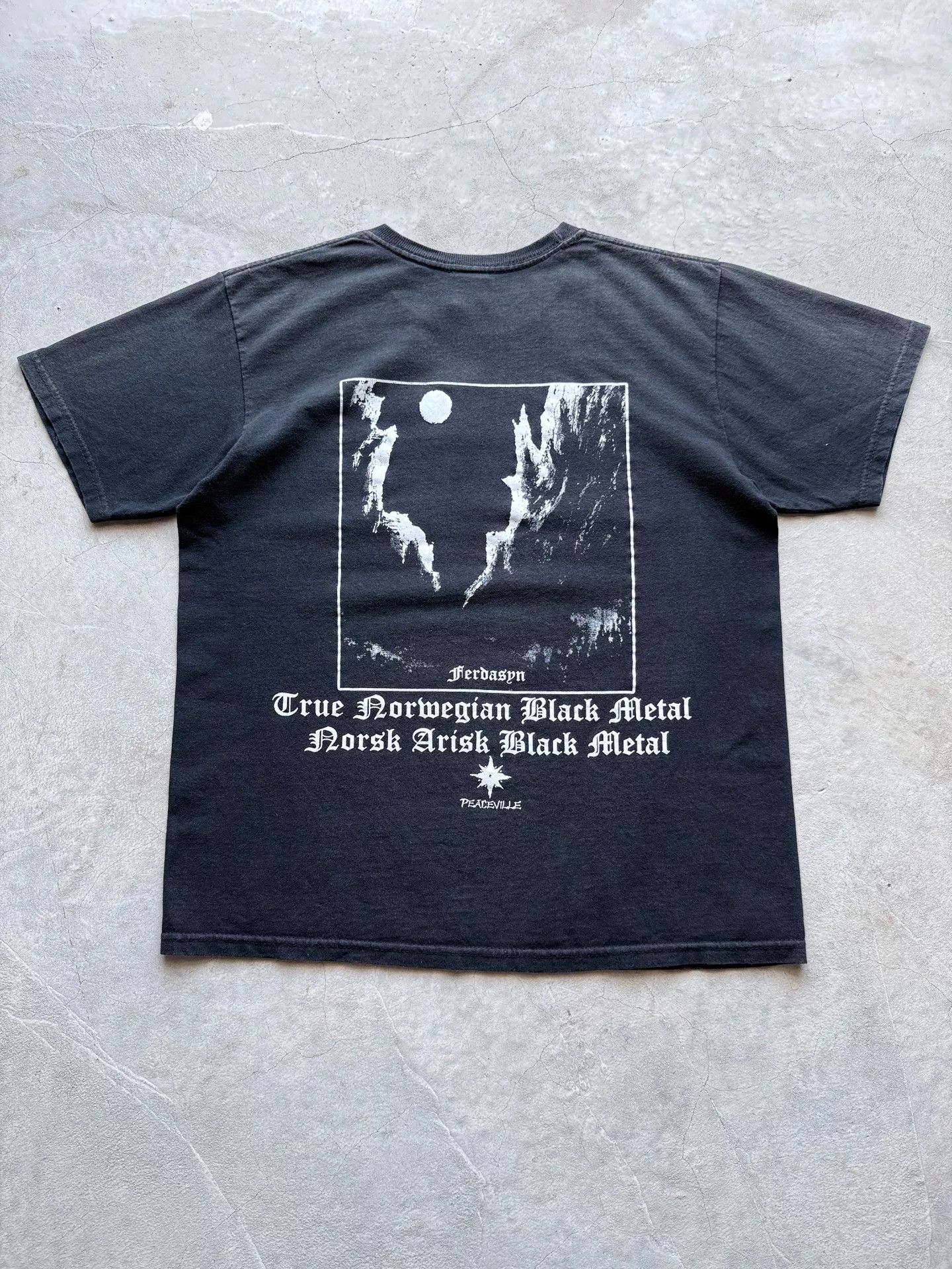 Vintage Vintage 90s Darkthrone Demon Night Tee Size US M / EU 48-50 / 2 - 4 Thumbnail