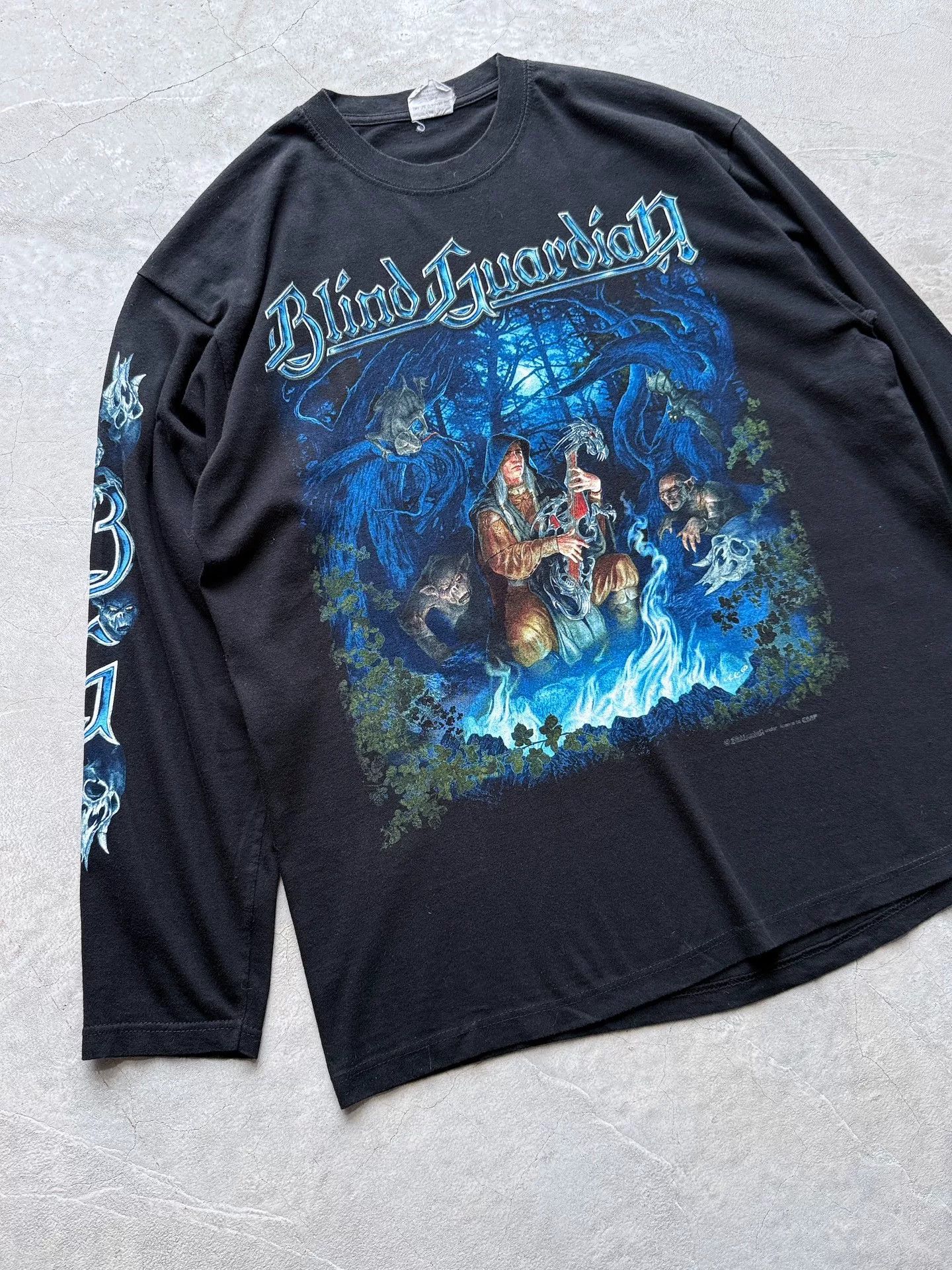 Vintage Vintage 2003 Blind Guardian Band Tee Size US XL / EU 56 / 4 - 3 Thumbnail