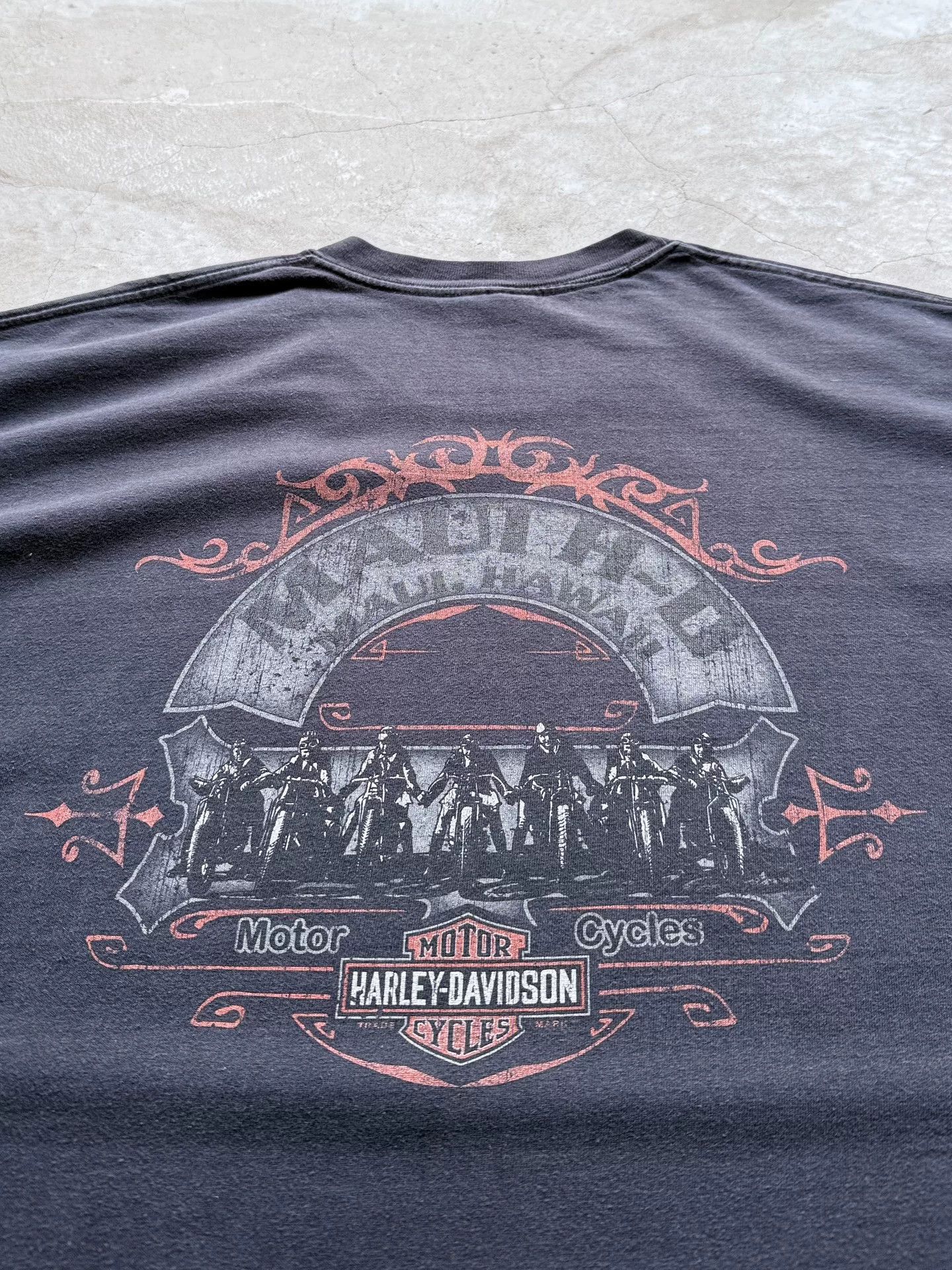 Vintage Vintage 00s Harley Davidson Maui Tee Size US XXL / EU 58 / 5 - 7 Thumbnail