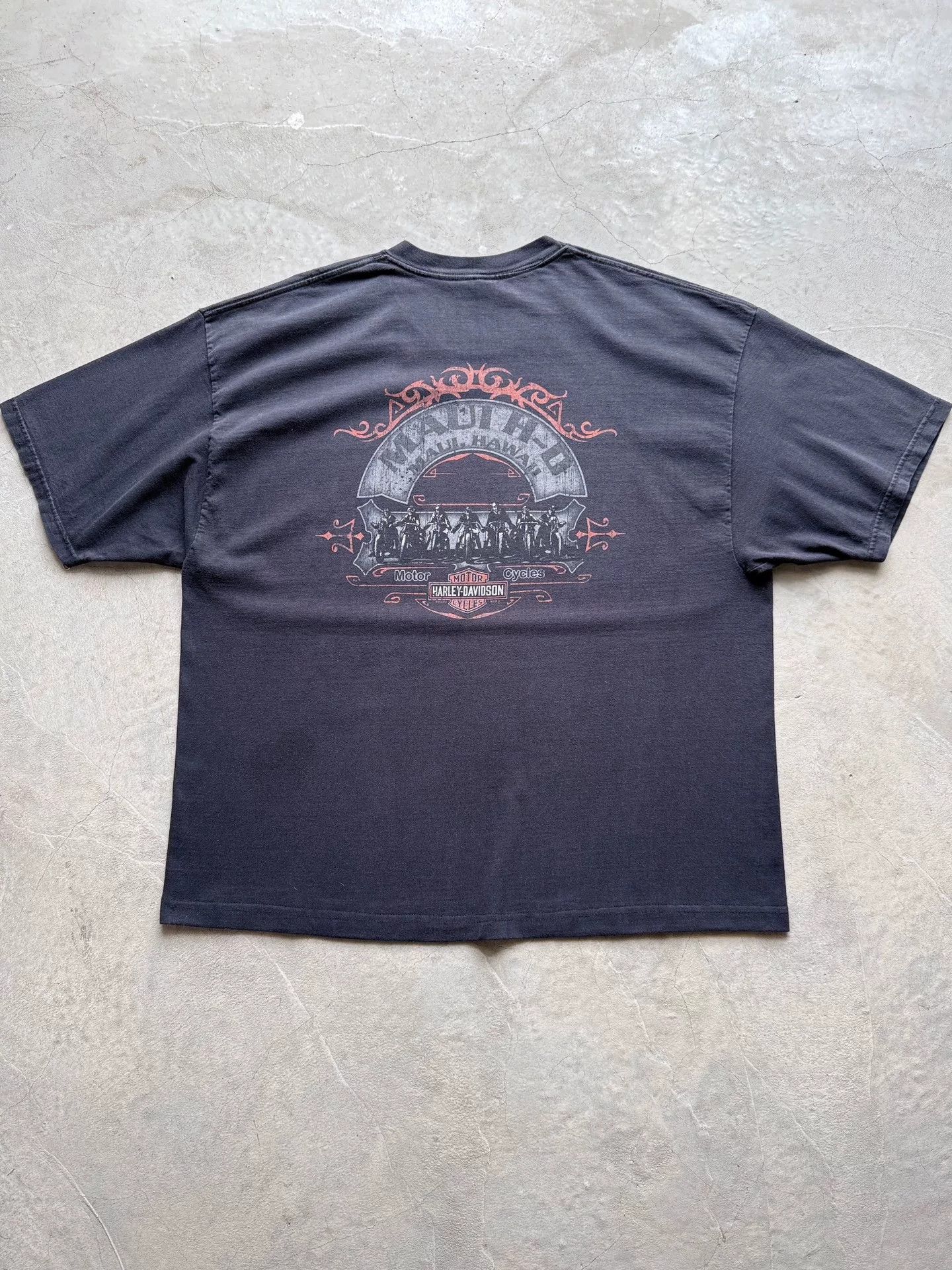 Vintage Vintage 00s Harley Davidson Maui Tee Size US XXL / EU 58 / 5 - 5 Thumbnail