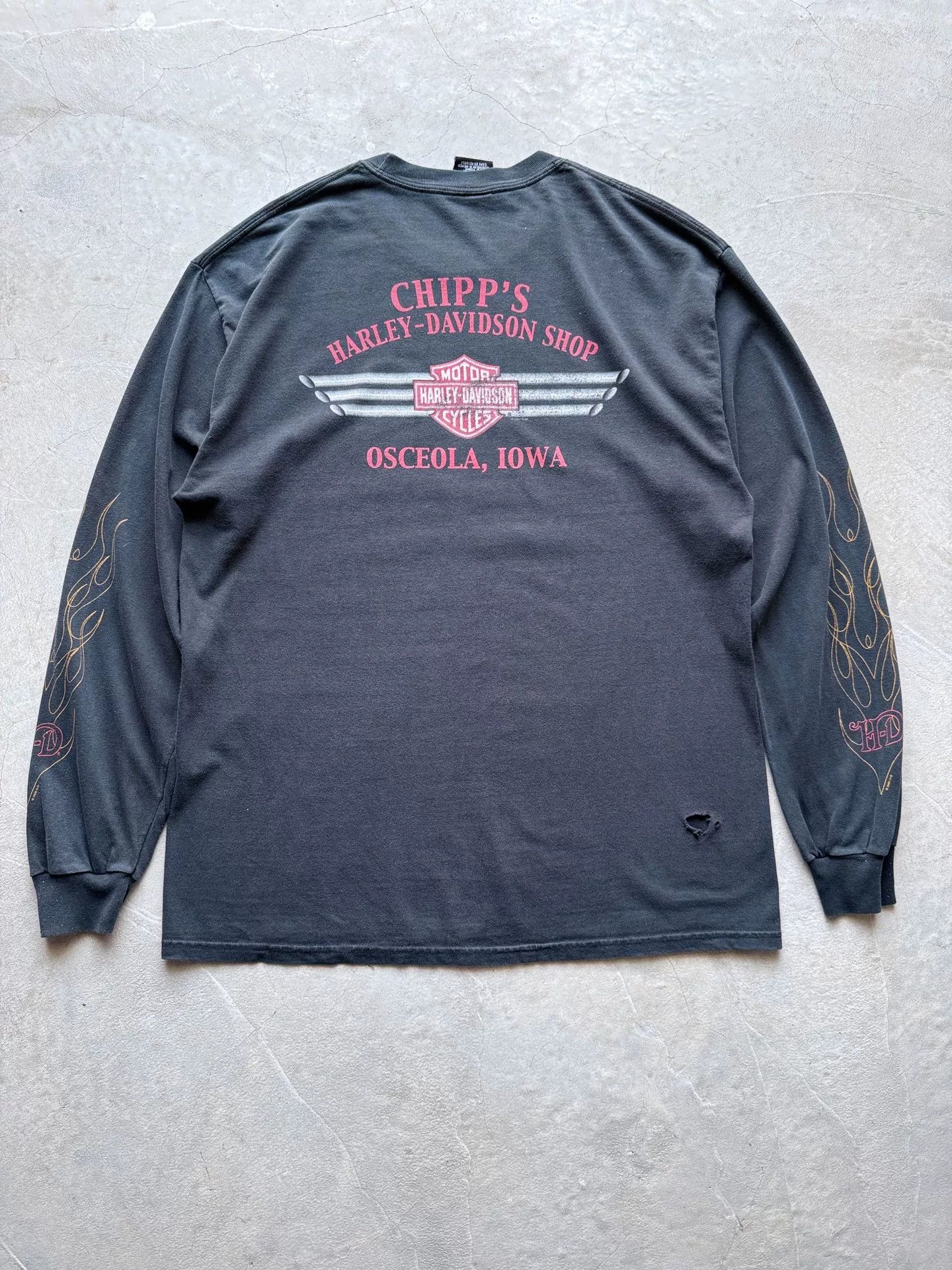 Vintage Vintage 2005 Harley Davidson Choppers Tee Size US L / EU 52-54 / 3 - 6 Thumbnail
