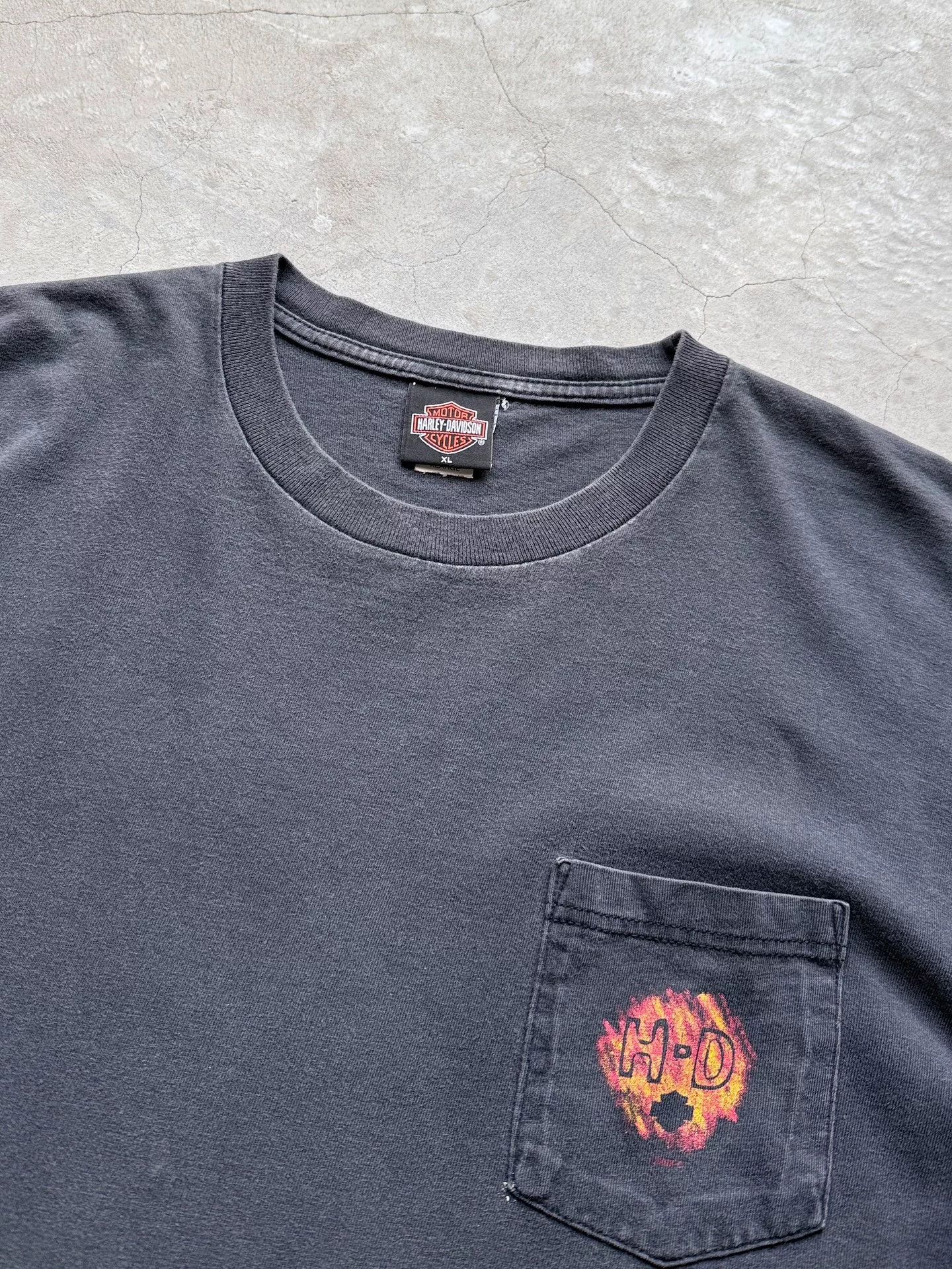 Vintage Vintage 00s Harley Davidson Yellowstone Tee Size US XL / EU 56 / 4 - 3 Thumbnail