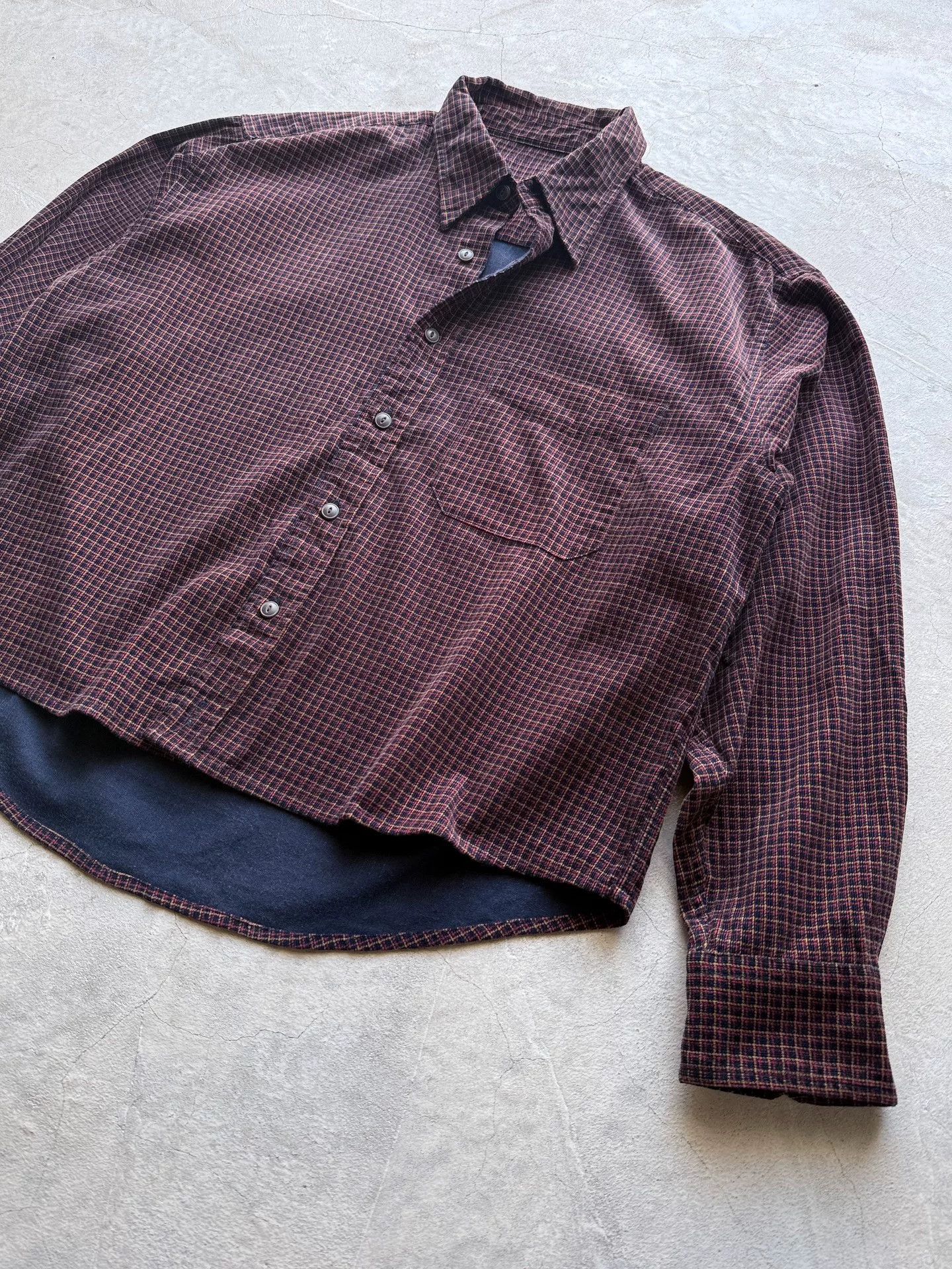 Vintage Vintage Remake Houndstooth Corduroy Shirt Size US L / EU 52-54 / 3 - 2 Thumbnail