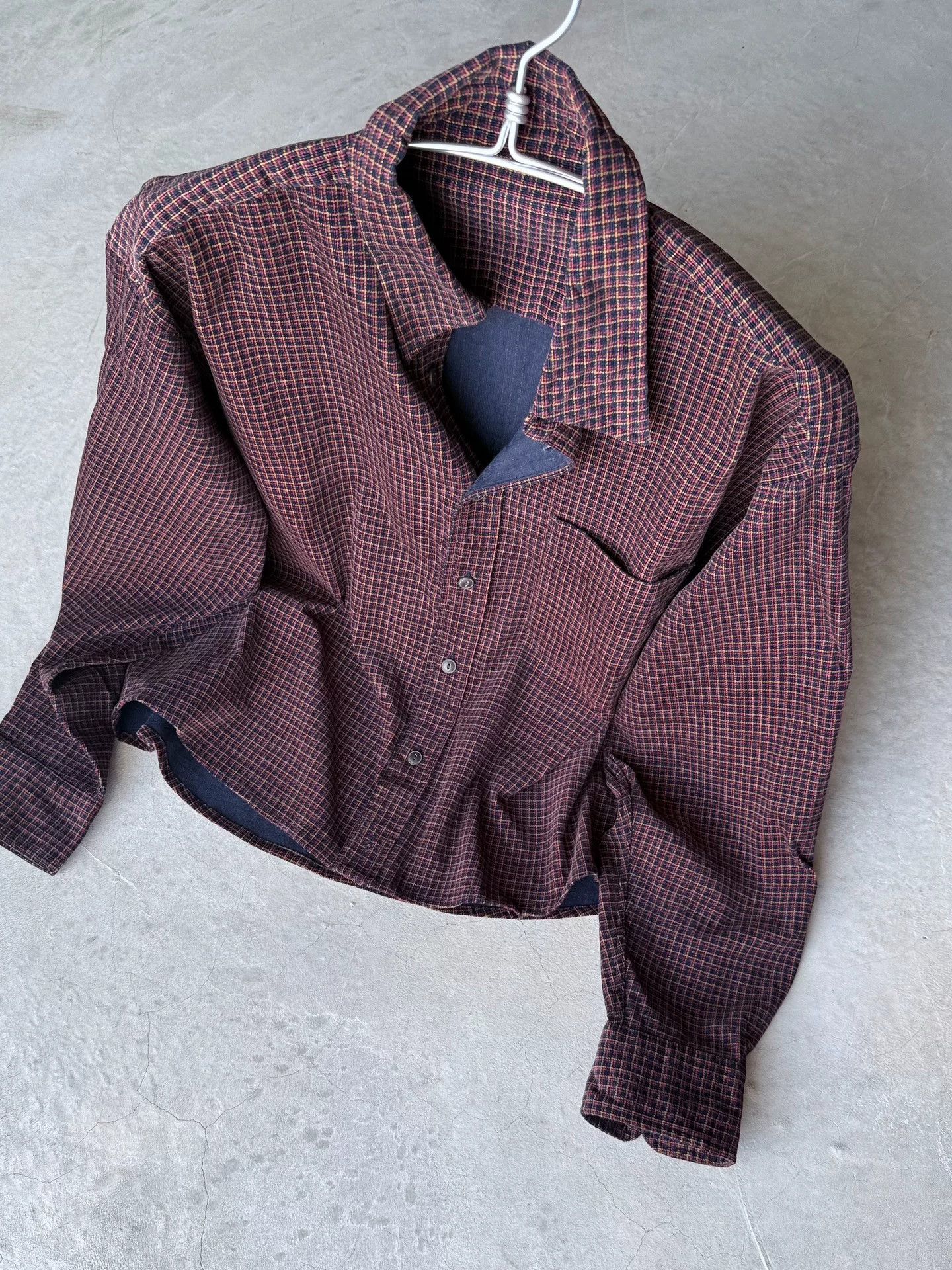 Vintage Vintage Remake Houndstooth Corduroy Shirt Size US L / EU 52-54 / 3 - 8 Thumbnail