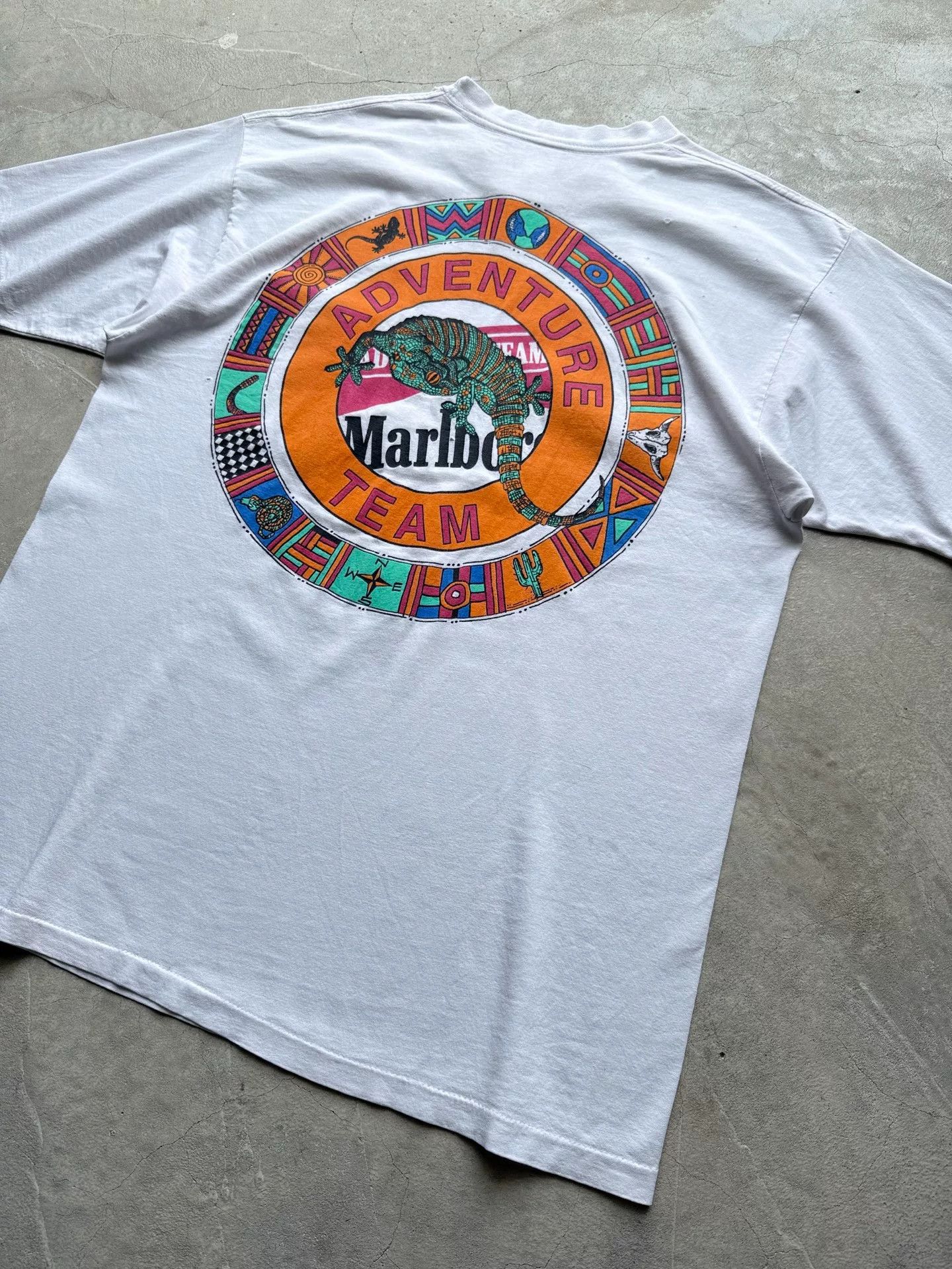 Vintage Vintage 90s Marlboro Adventure Team Tee Size US L / EU 52-54 / 3 - 5 Thumbnail