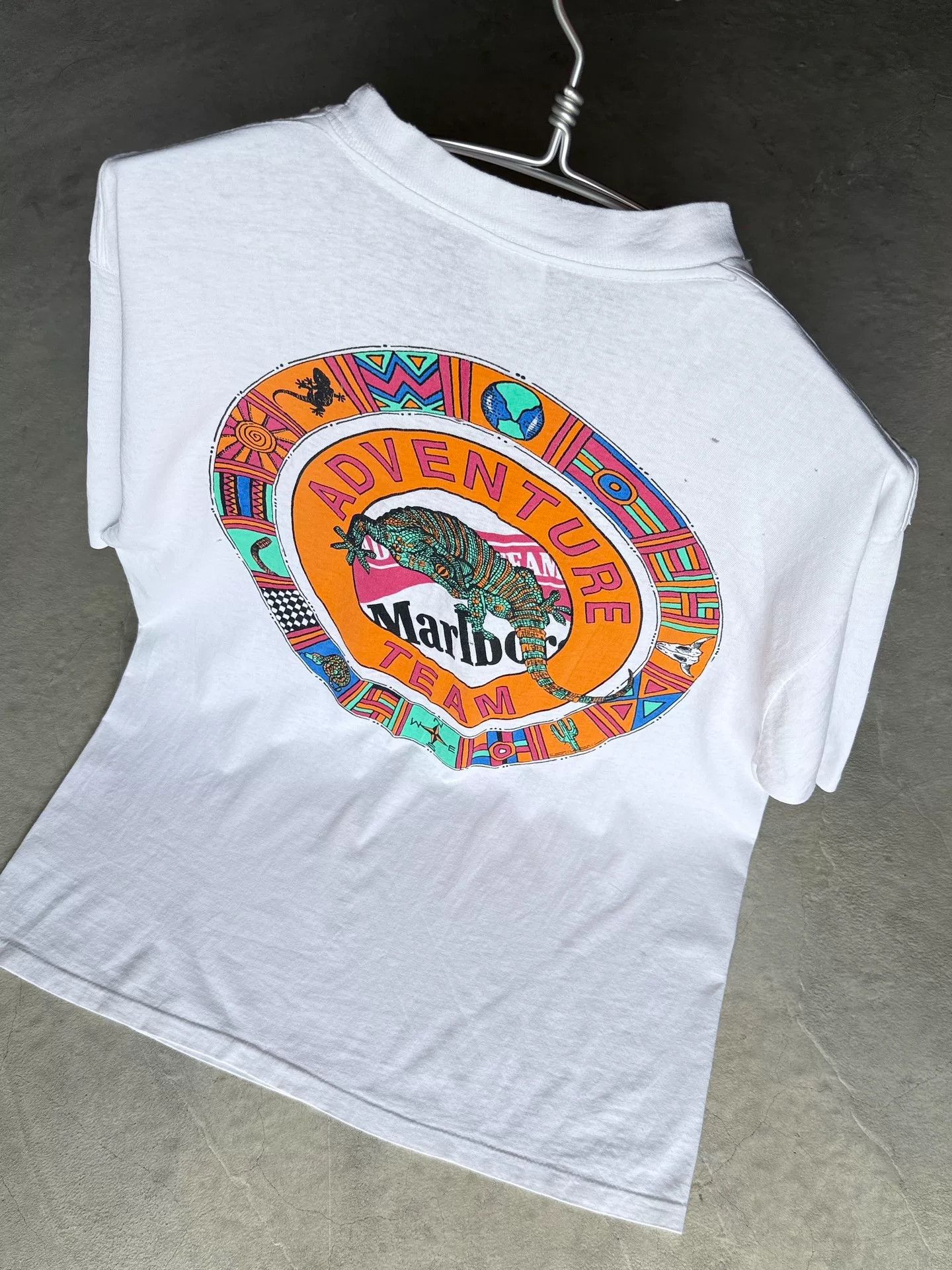 Vintage Vintage 90s Marlboro Adventure Team Tee Size US L / EU 52-54 / 3 - 8 Thumbnail