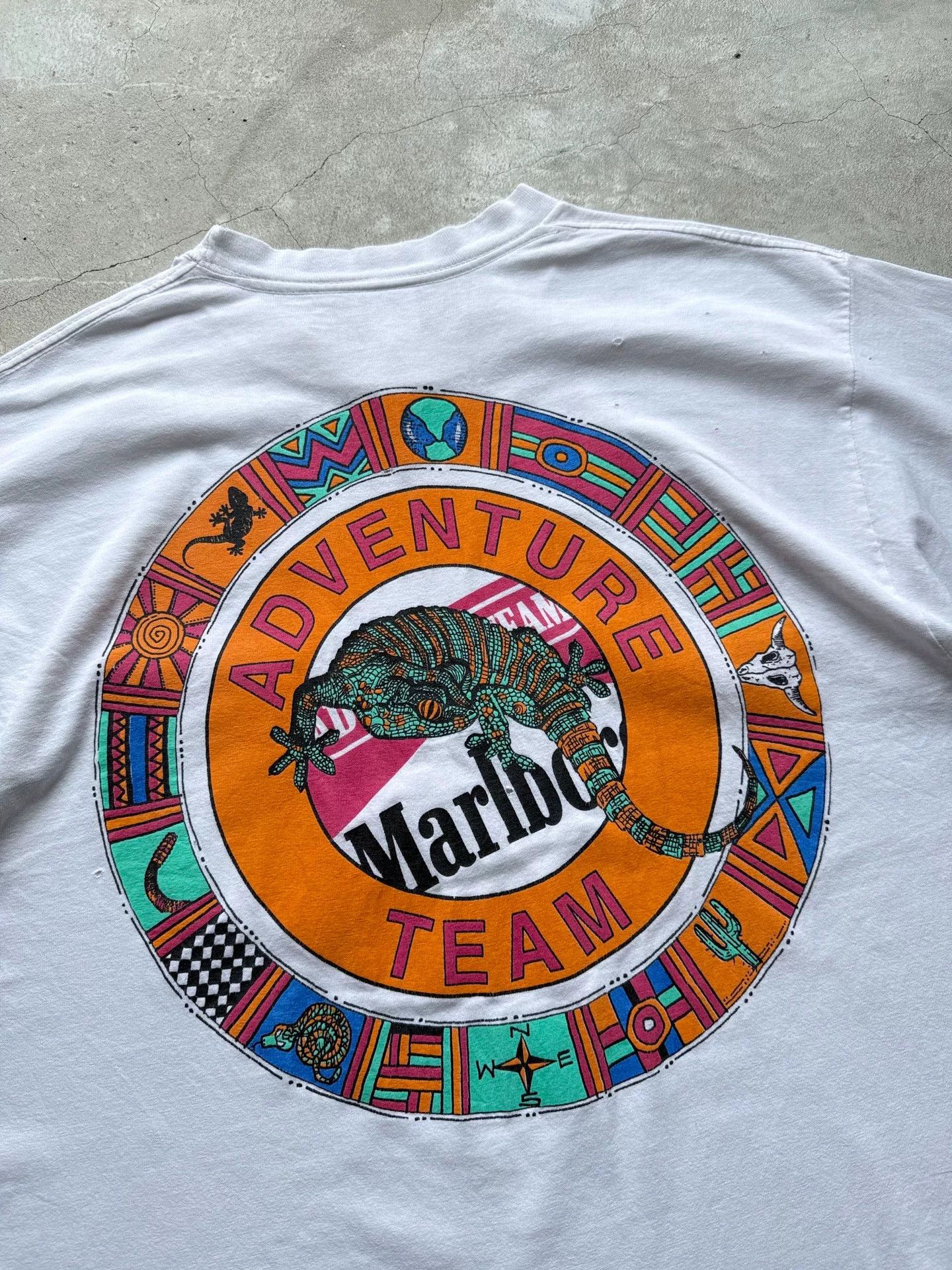 Vintage Vintage 90s Marlboro Adventure Team Tee Size US L / EU 52-54 / 3 - 6 Thumbnail