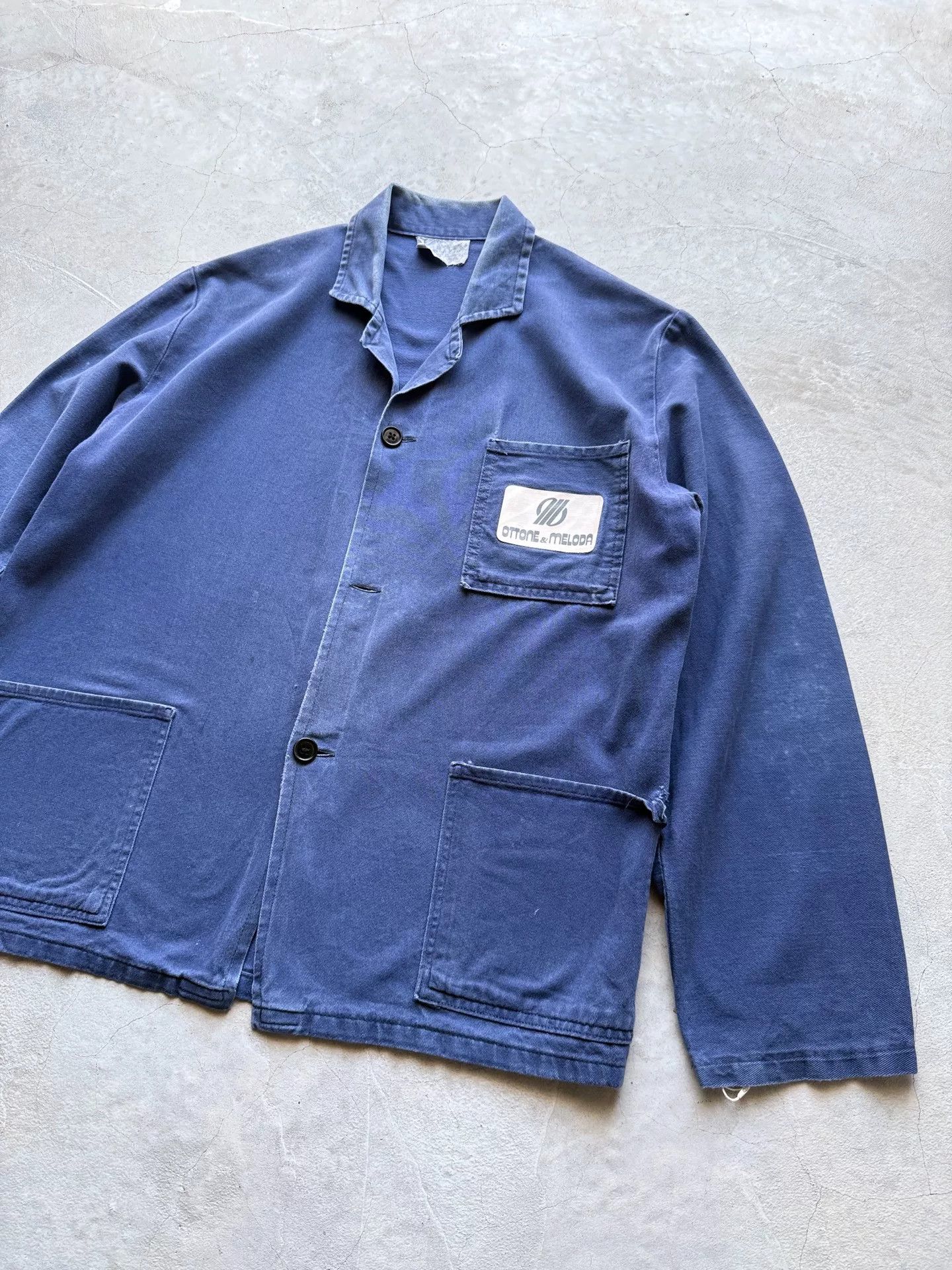 Vintage Vintage 60-80s French Work Jacket Size US M / EU 48-50 / 2 - 2 Thumbnail