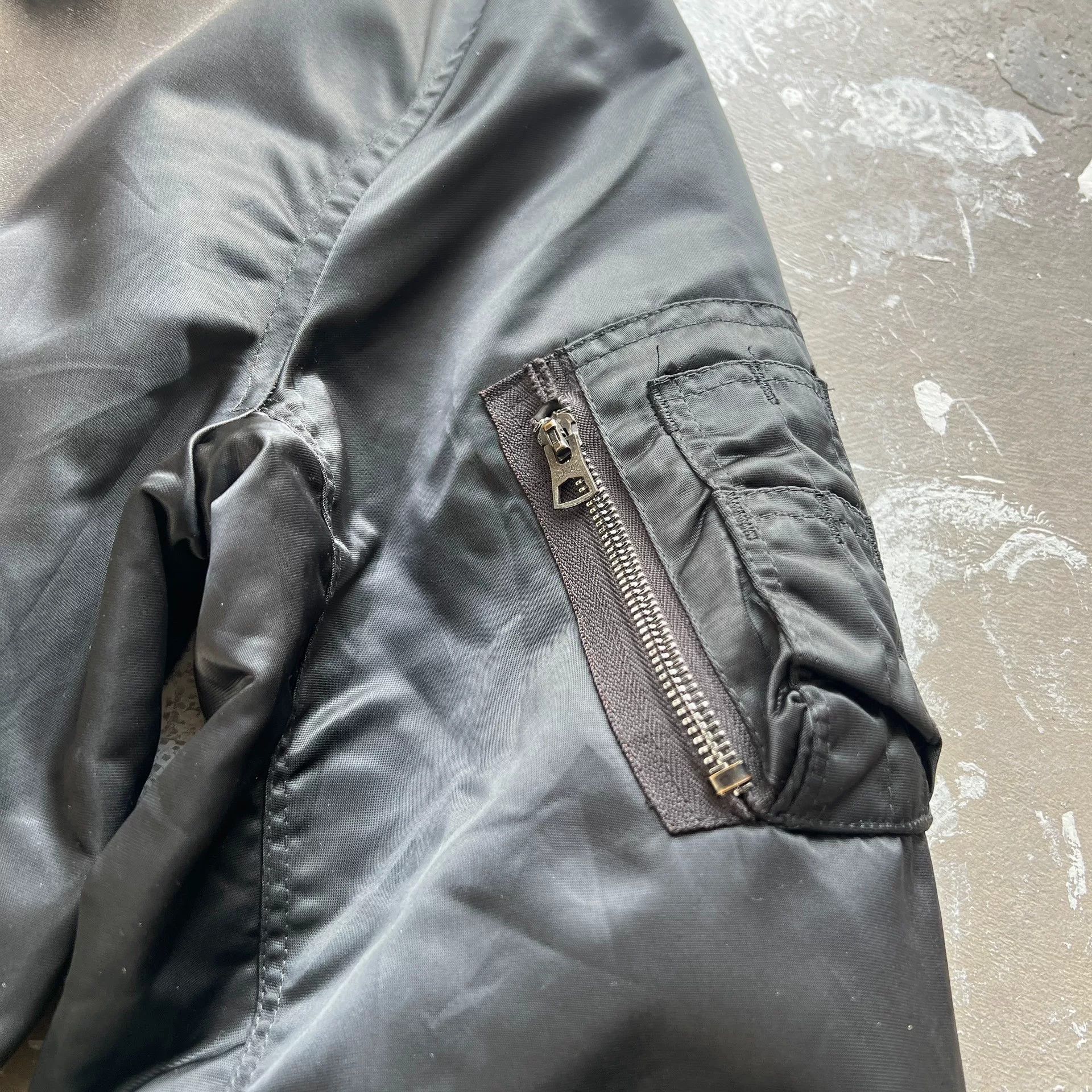 Vintage Vintage 80s MA-1 Bomber Jacket Size US M / EU 48-50 / 2 - 3 Thumbnail