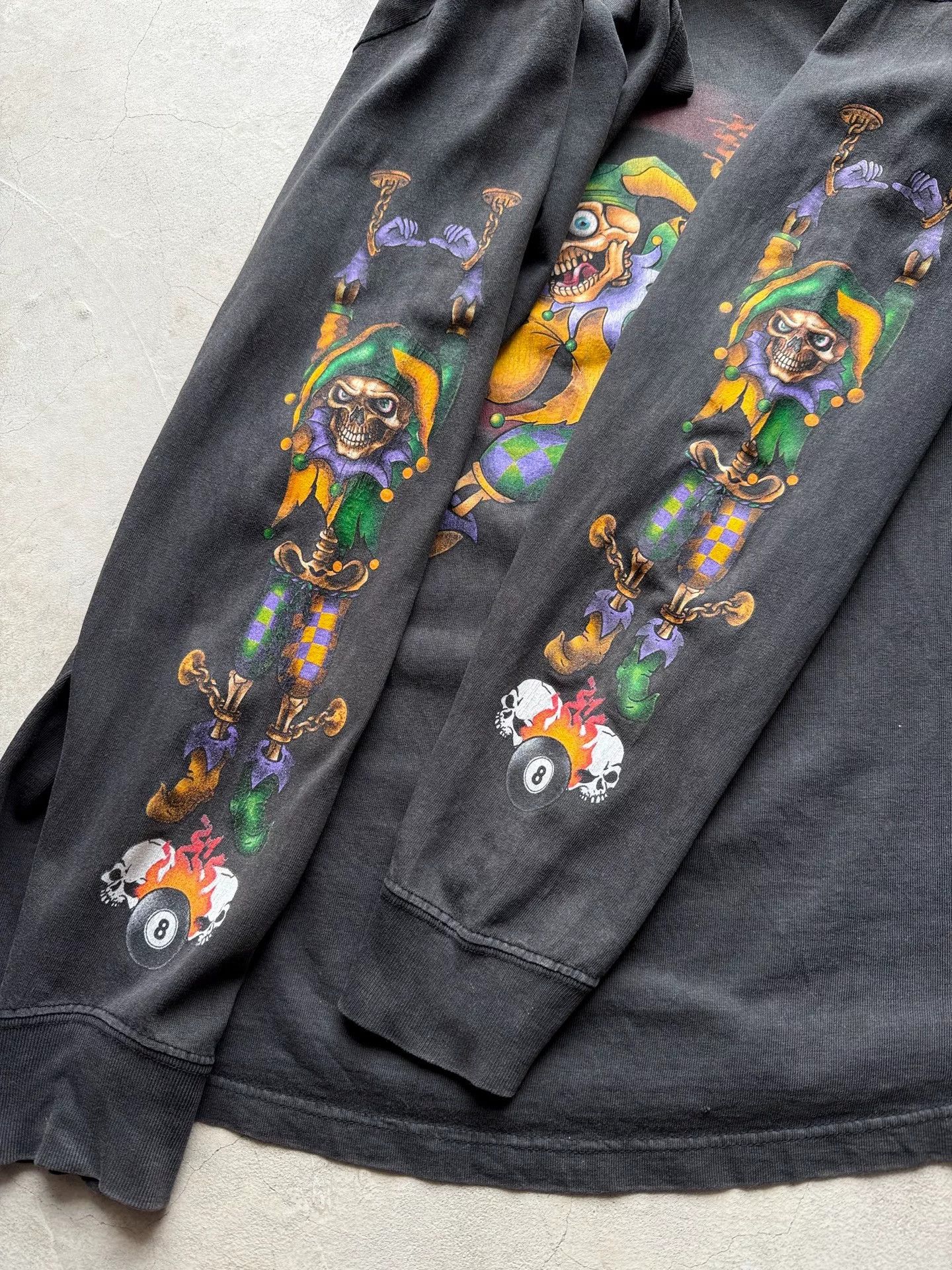Vintage Vintage 00s Joker Choppers Long Sleeve Tee Size US L / EU 52-54 / 3 - 5 Thumbnail