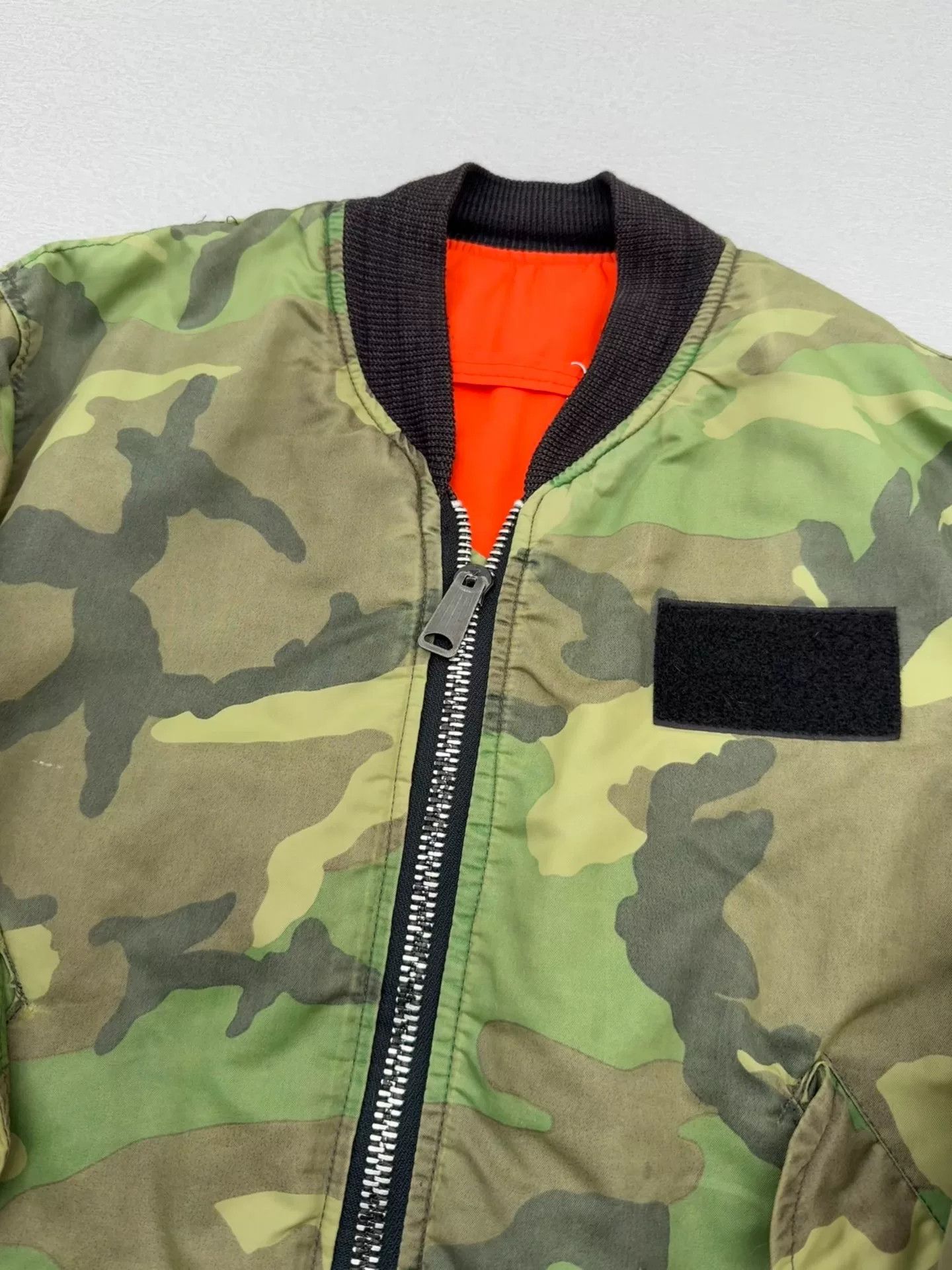 Vintage Vintage 80s USAF Camo MA-1 Bomber Size US M / EU 48-50 / 2 - 4 Thumbnail