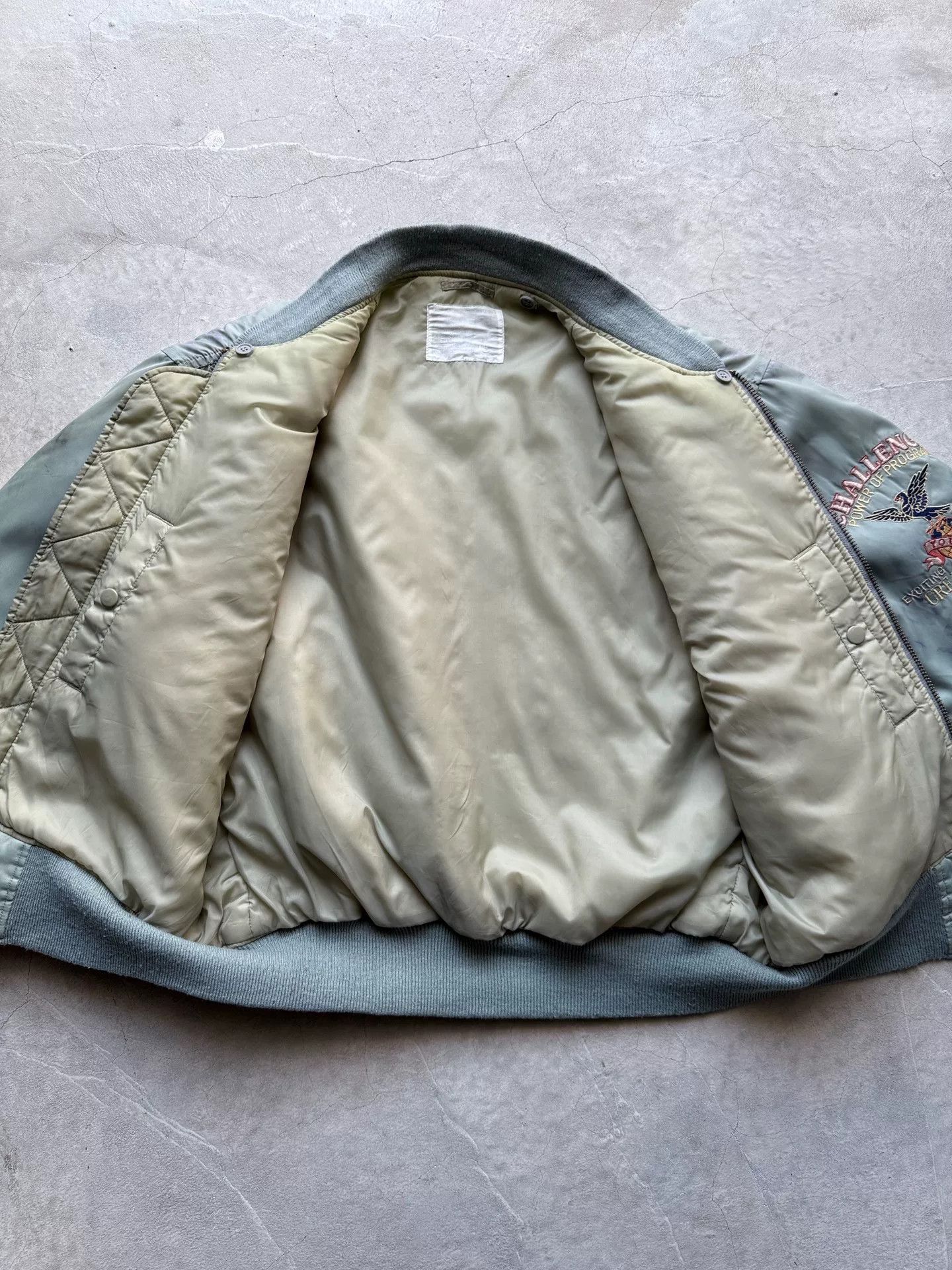 Vintage Vintage 90s MACHOPE Ma-1 Bomber Jacket Size US L / EU 52-54 / 3 - 6 Thumbnail