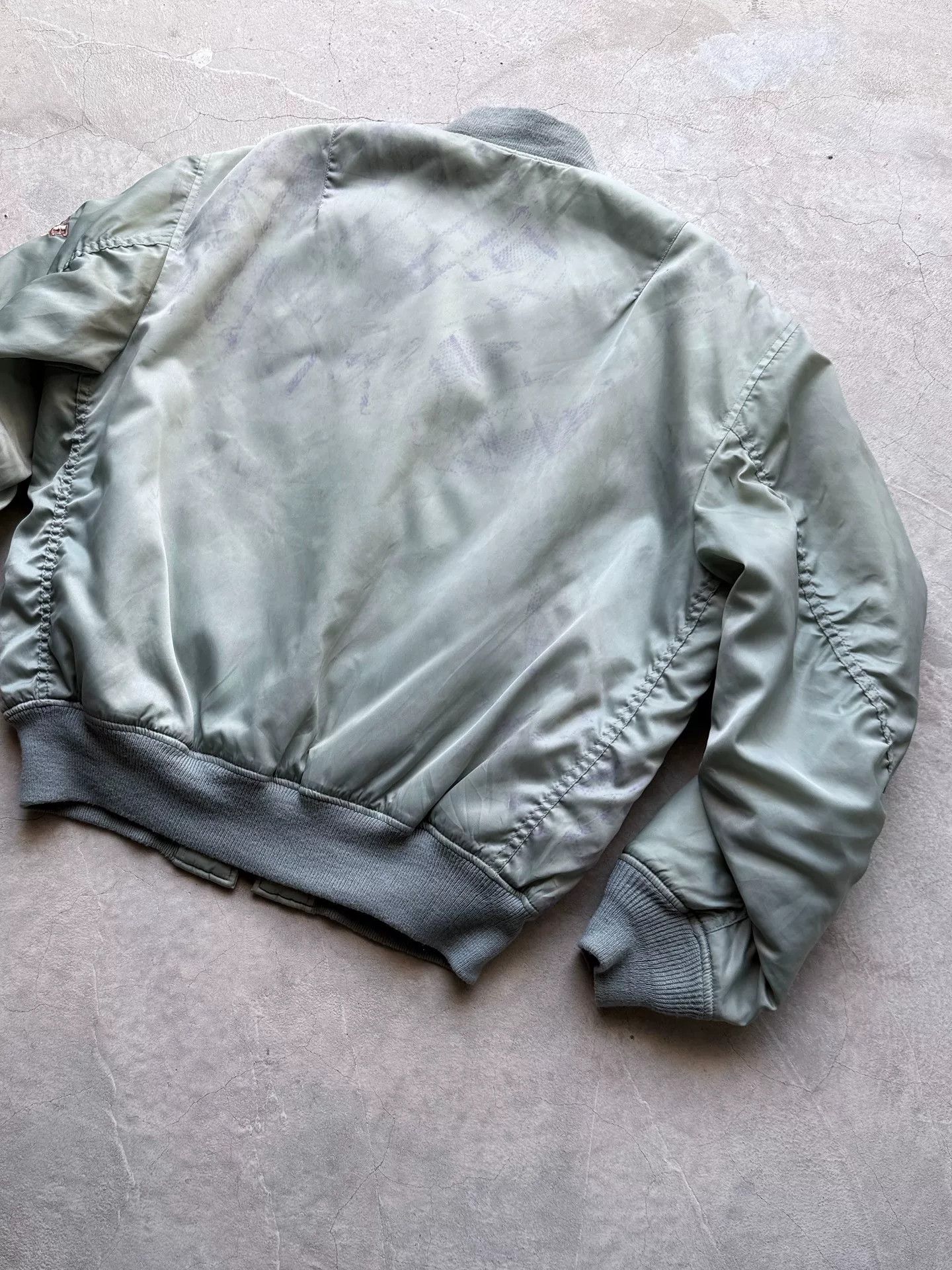Vintage Vintage 90s MACHOPE Ma-1 Bomber Jacket Size US L / EU 52-54 / 3 - 8 Thumbnail