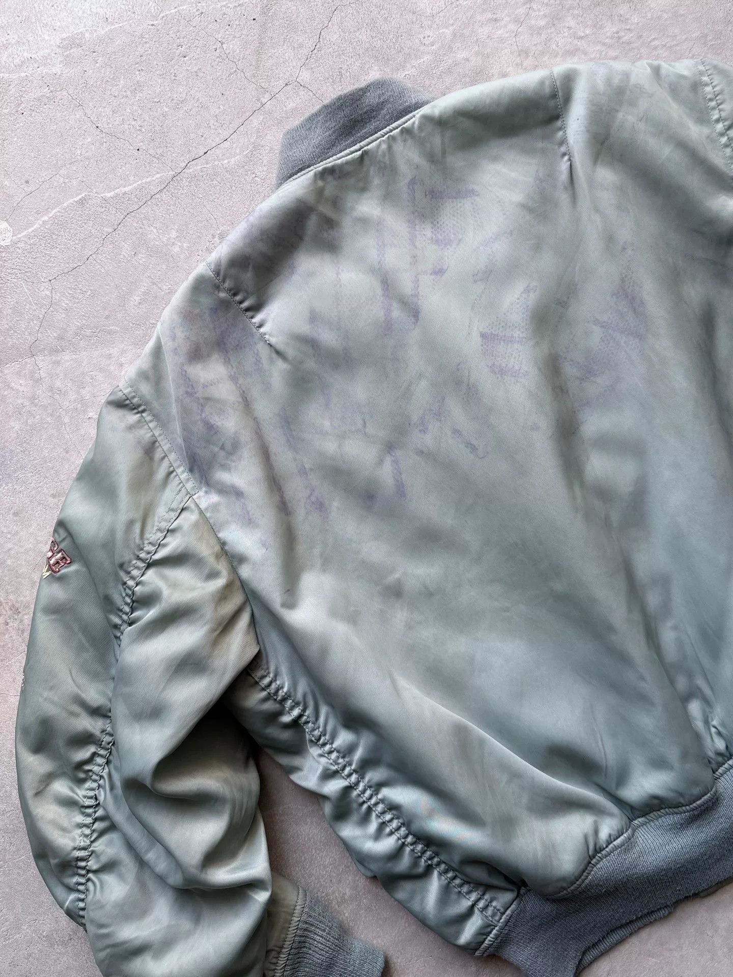 Vintage Vintage 90s MACHOPE Ma-1 Bomber Jacket Size US L / EU 52-54 / 3 - 9 Thumbnail