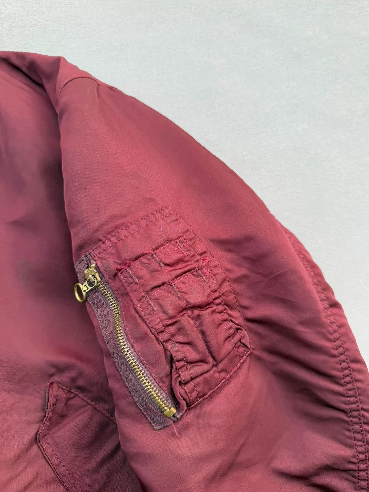 Vintage Vintage Alpha MA-1 Bomber Jacket Size US XL / EU 56 / 4 - 3 Thumbnail