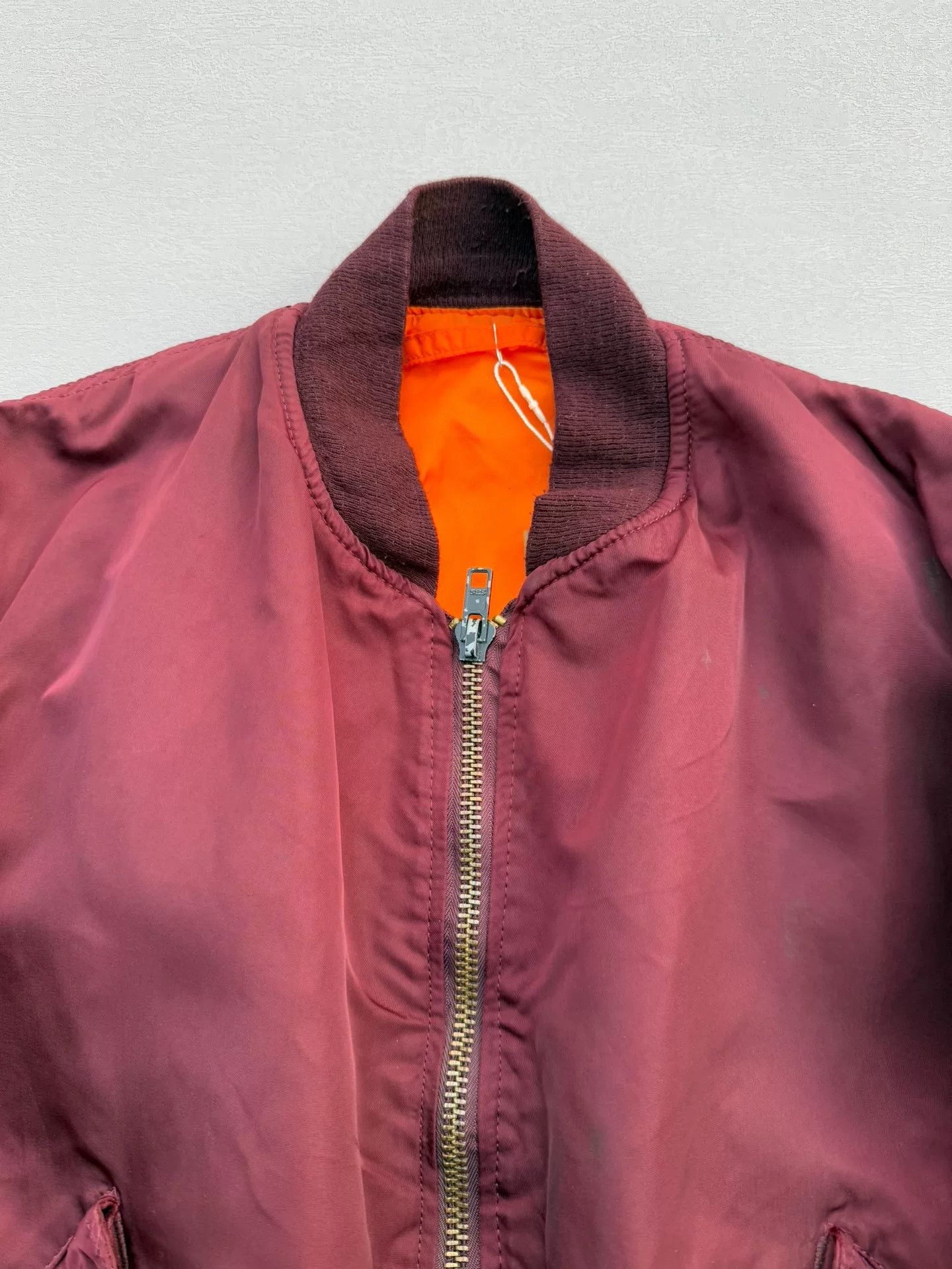 Vintage Vintage Alpha MA-1 Bomber Jacket Size US XL / EU 56 / 4 - 4 Thumbnail