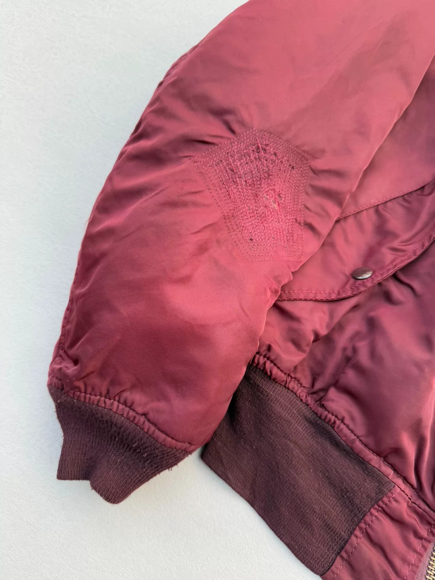 Vintage Vintage Alpha MA-1 Bomber Jacket Size US XL / EU 56 / 4 - 2 Thumbnail