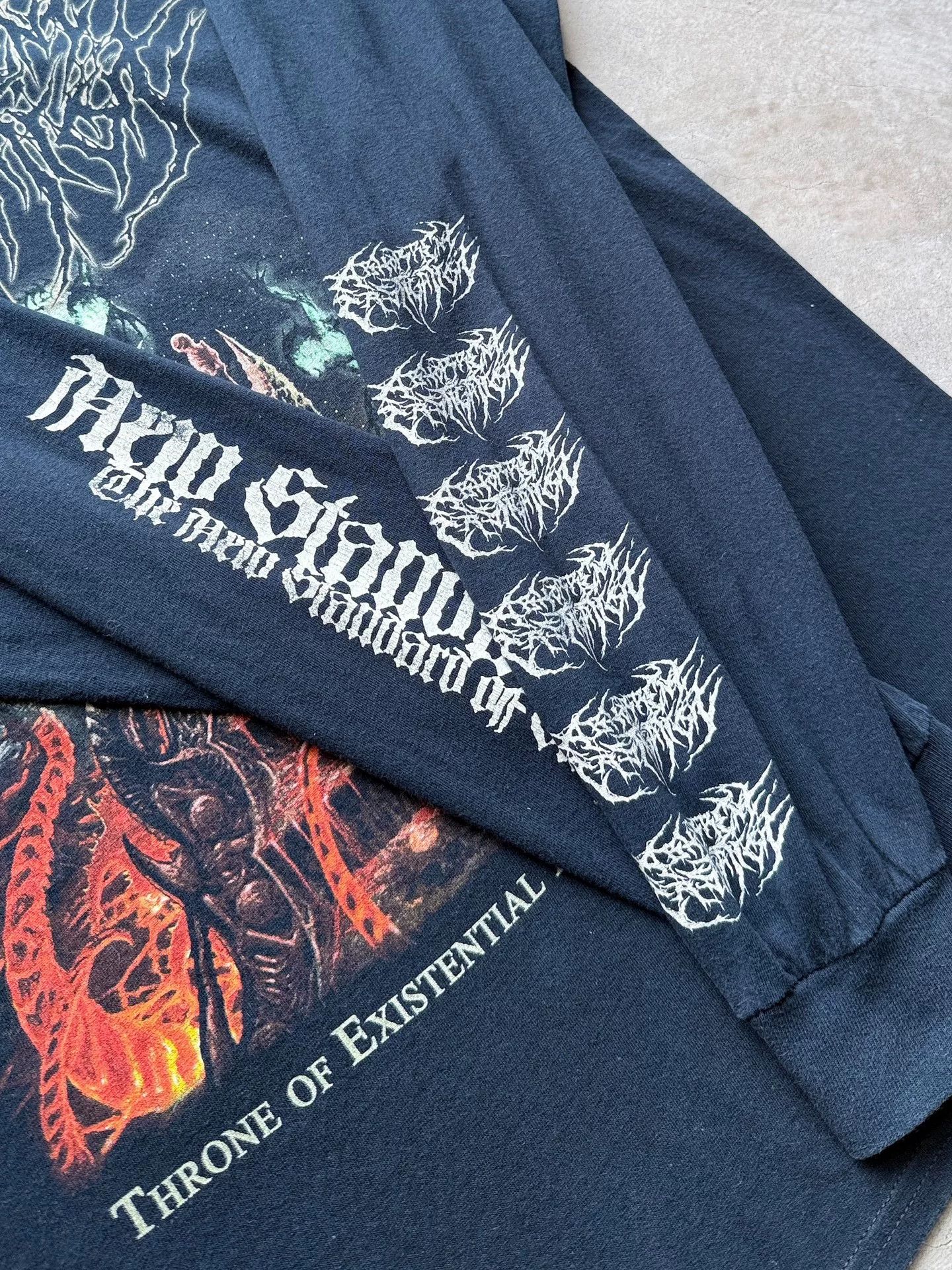 Vintage Vintage 00s Abhorrent Castigation Band Tee Size US L / EU 52-54 / 3 - 5 Thumbnail