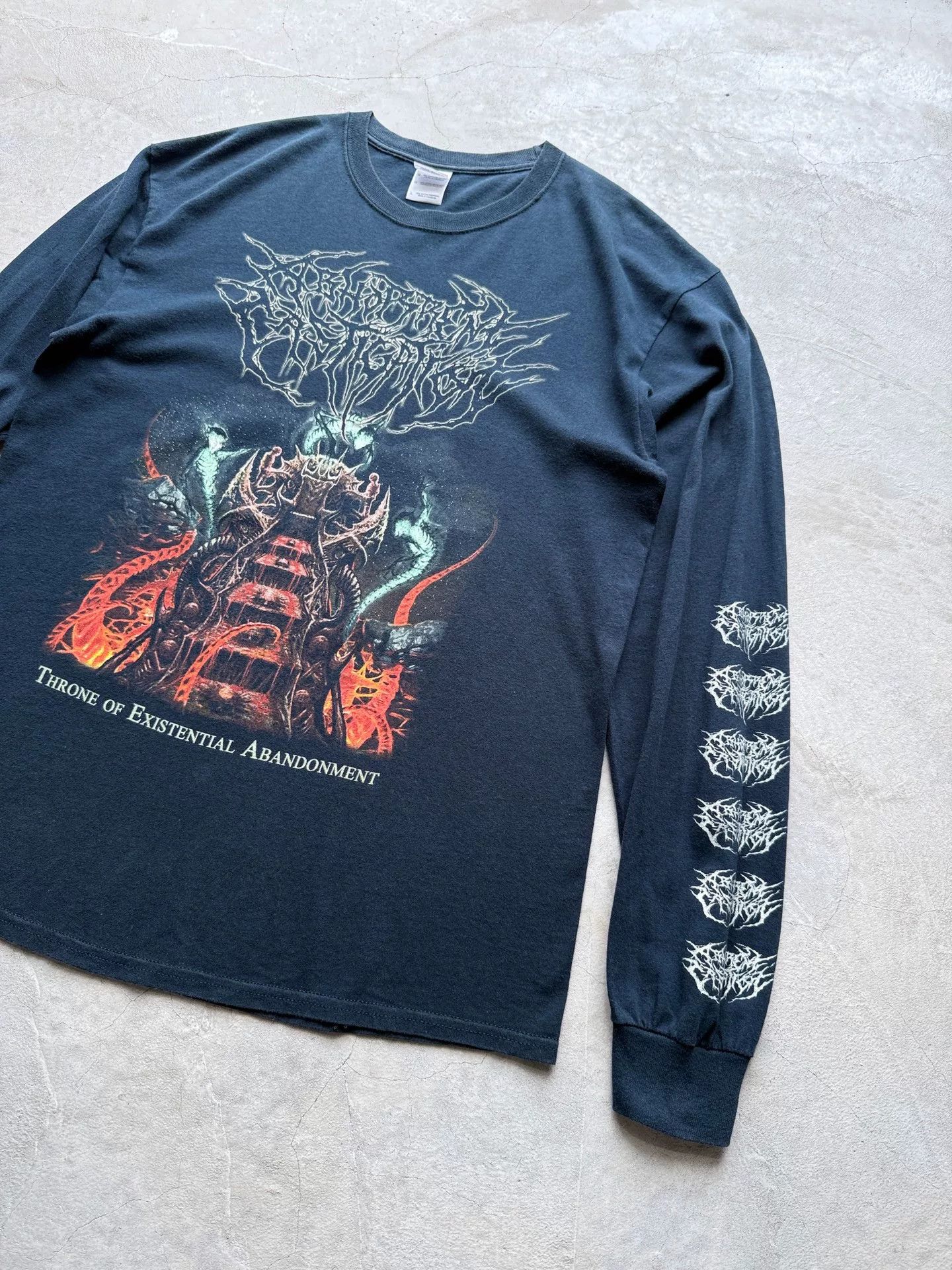 Vintage Vintage 00s Abhorrent Castigation Band Tee Size US L / EU 52-54 / 3 - 2 Thumbnail