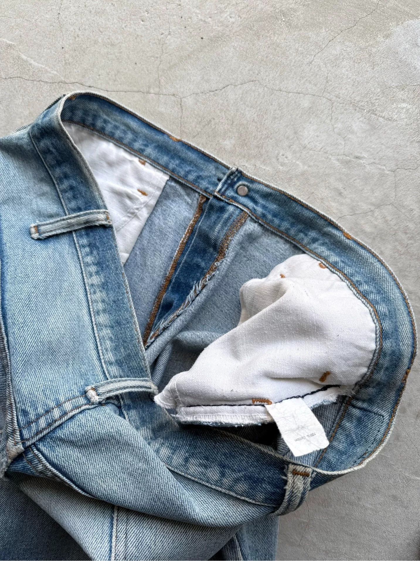 Vintage Vintage 60s JC Penney Distressed Straight Jeans Size US 36 / EU 52 - 9 Thumbnail