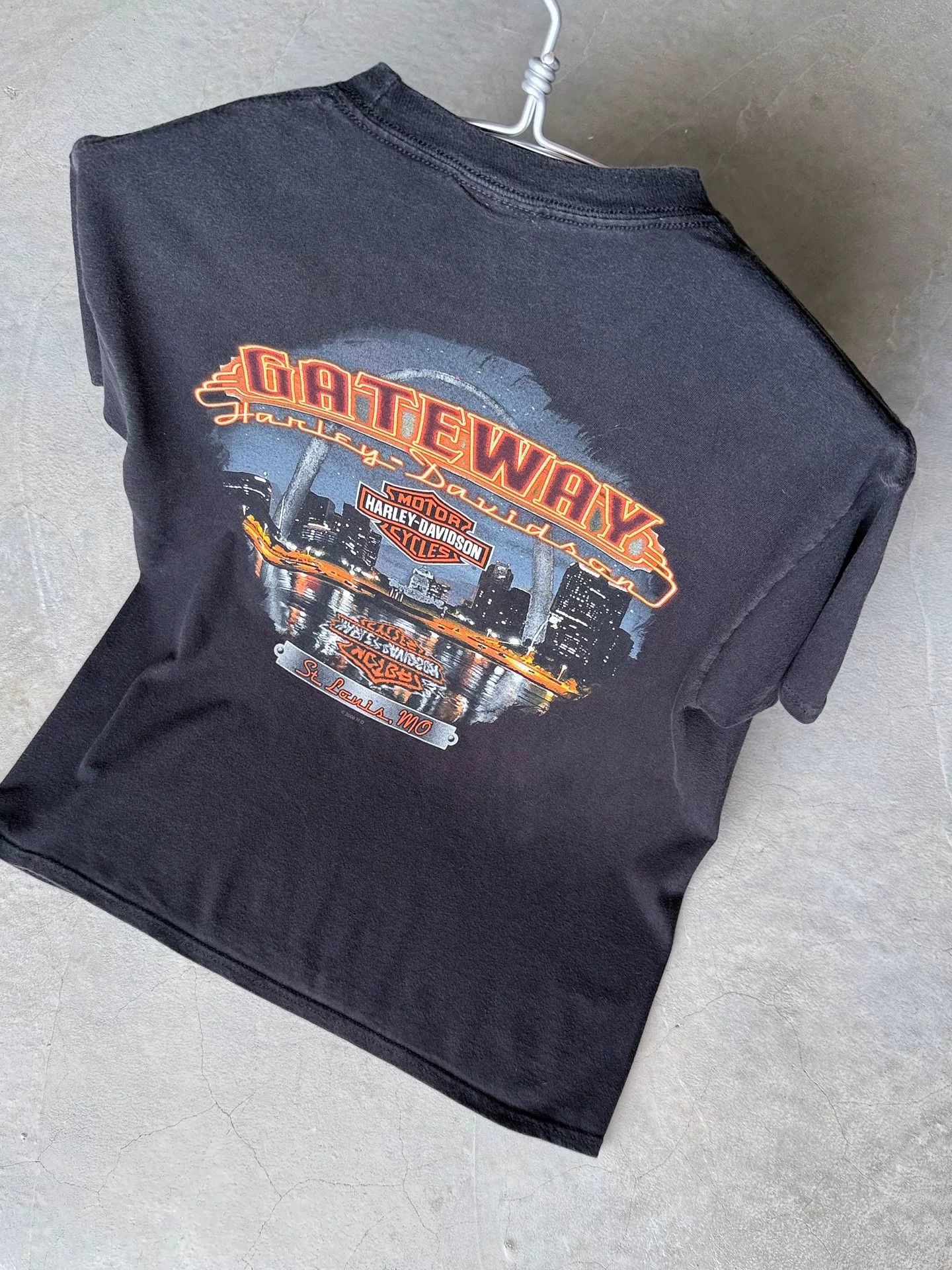 Vintage Vintage 2008 Harley Davidson Gateway Tee Size US M / EU 48-50 / 2 - 9 Thumbnail