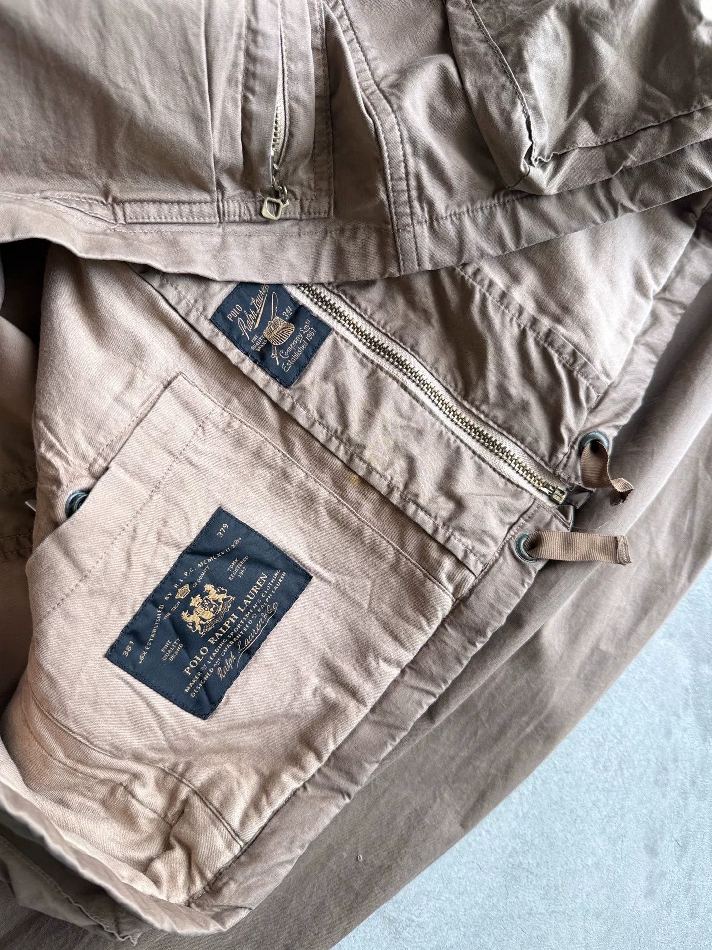 Vintage Vintage 00s Polo Ralph Lauren Cargo Jacket Size US XL / EU 56 / 4 - 5 Thumbnail