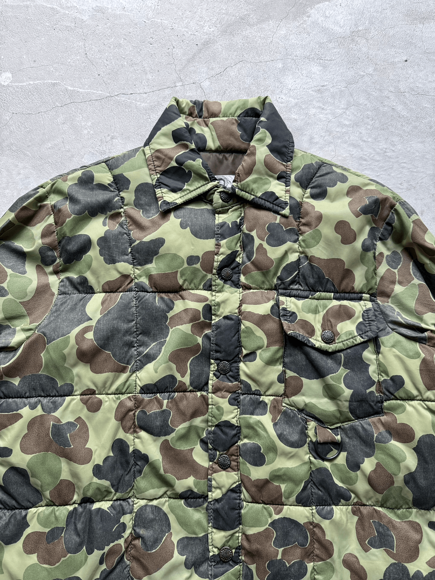 Vintage Vintage 70s Camo Jacket Size US M / EU 48-50 / 2 - 2 Thumbnail