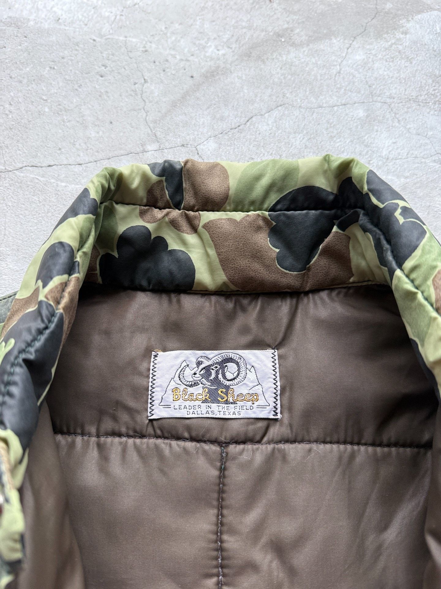 Vintage Vintage 70s Camo Jacket Size US M / EU 48-50 / 2 - 4 Thumbnail