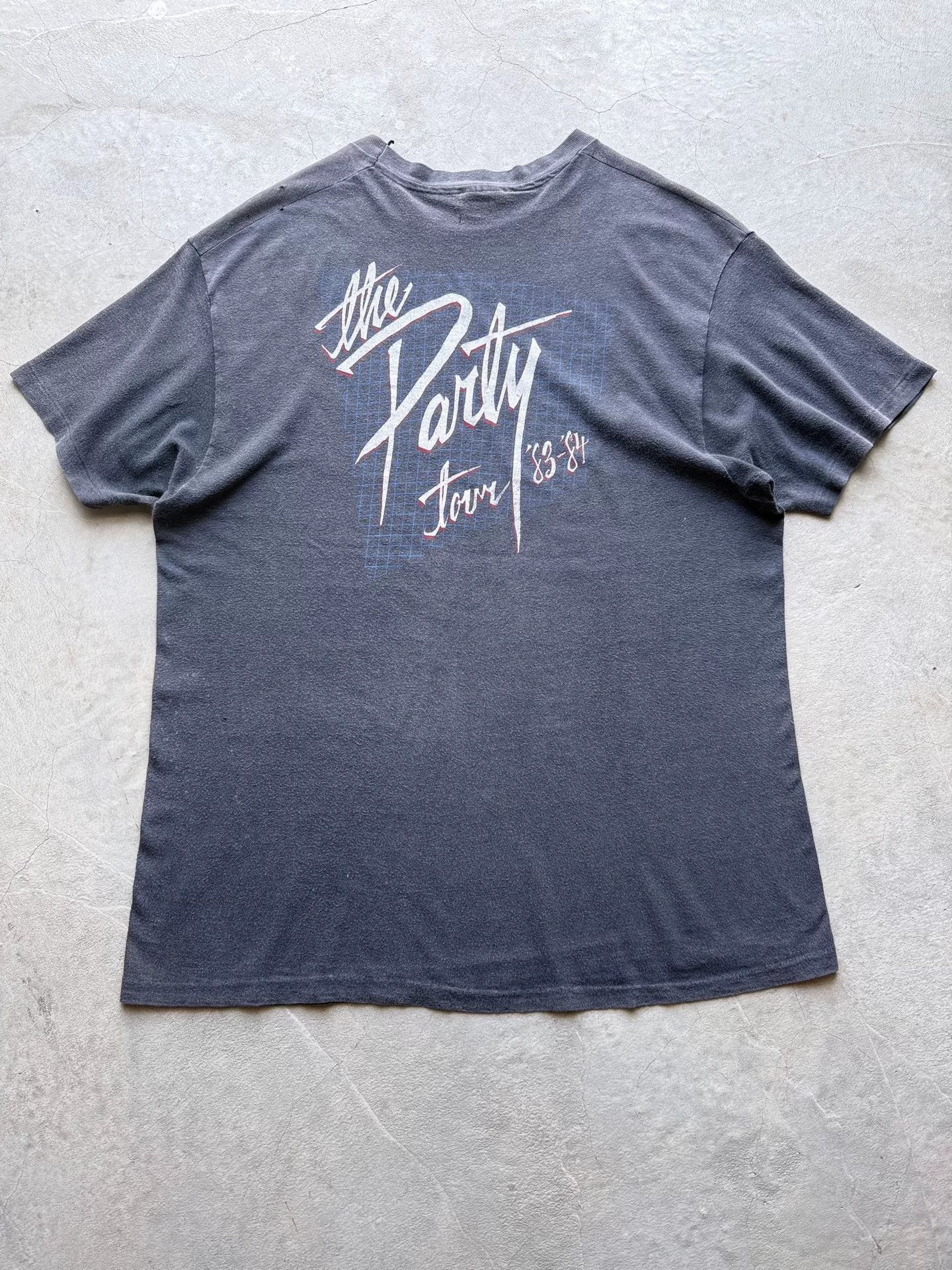 Vintage Vintage 80s Eddie Money Party Tour Tee Size US XL / EU 56 / 4 - 6 Thumbnail