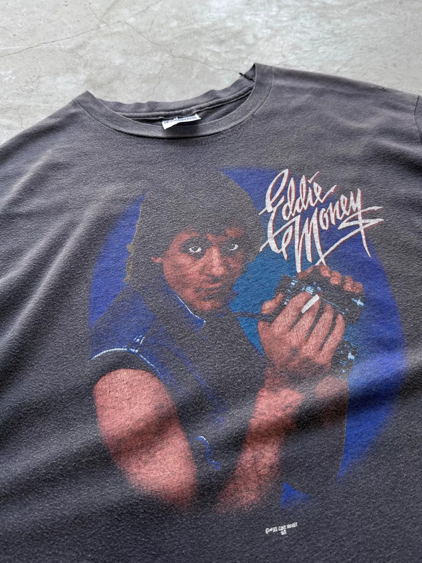 Vintage Vintage 80s Eddie Money Party Tour Tee Size US XL / EU 56 / 4 - 3 Thumbnail