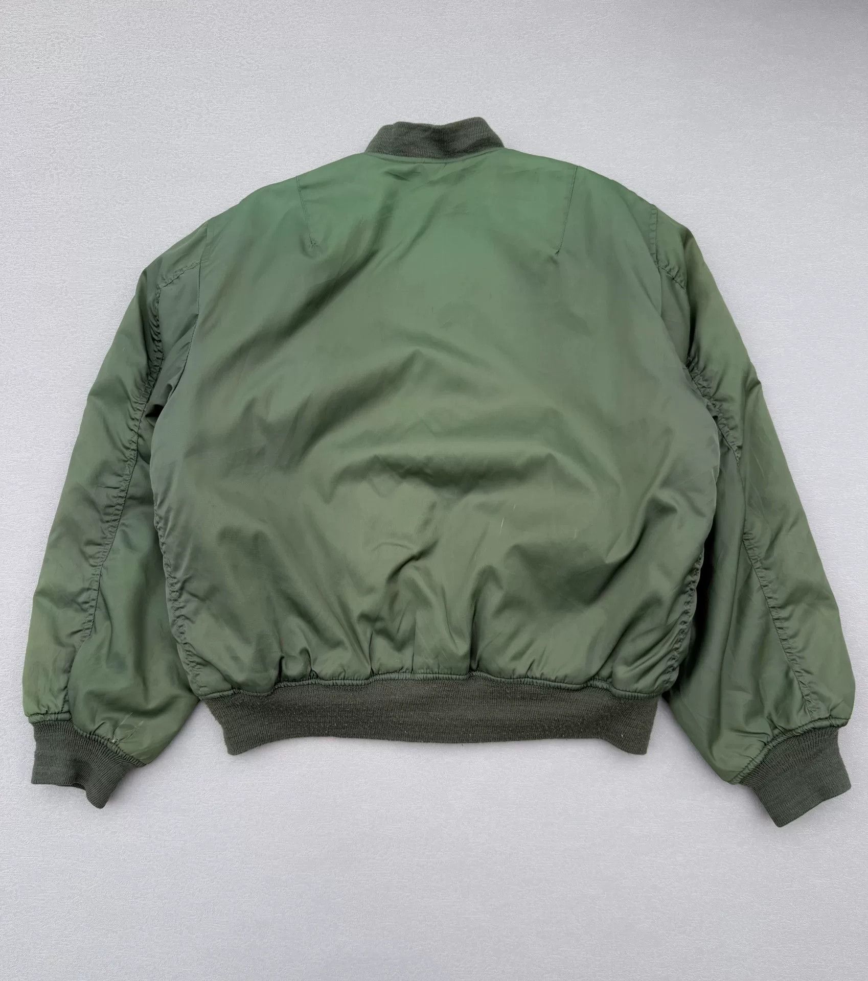 Vintage Vintage 90s USAF MA-1 Bomber Jacket Size US L / EU 52-54 / 3 - 5 Thumbnail