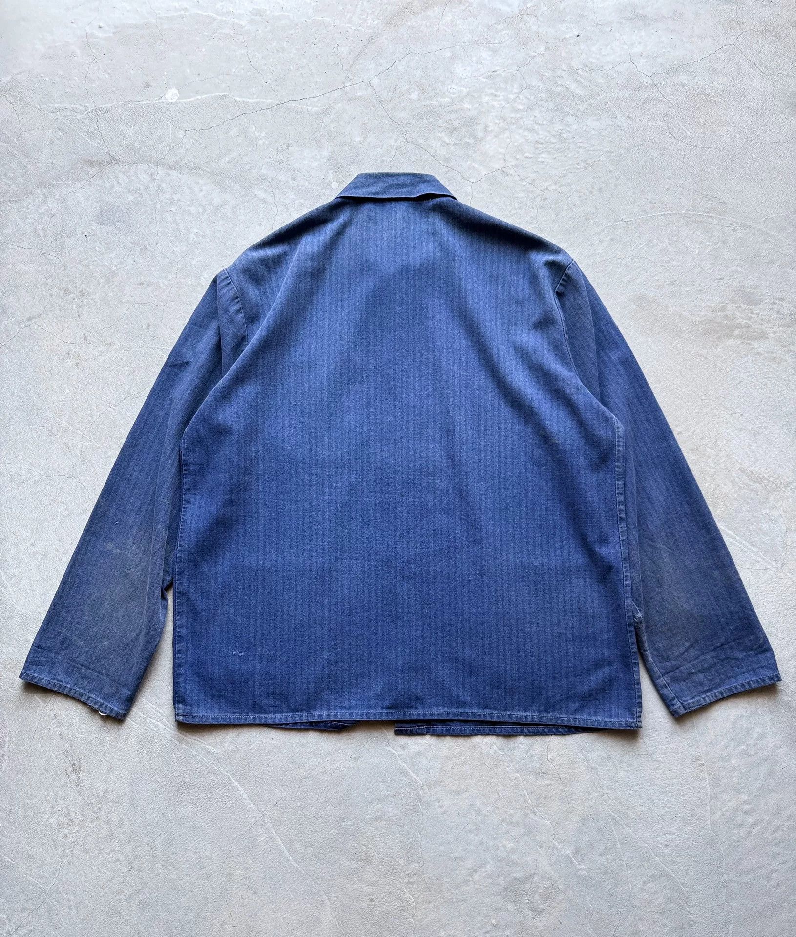 Vintage Vintage 80s French 3-Pocket Work Jacket Size US L / EU 52-54 / 3 - 6 Thumbnail