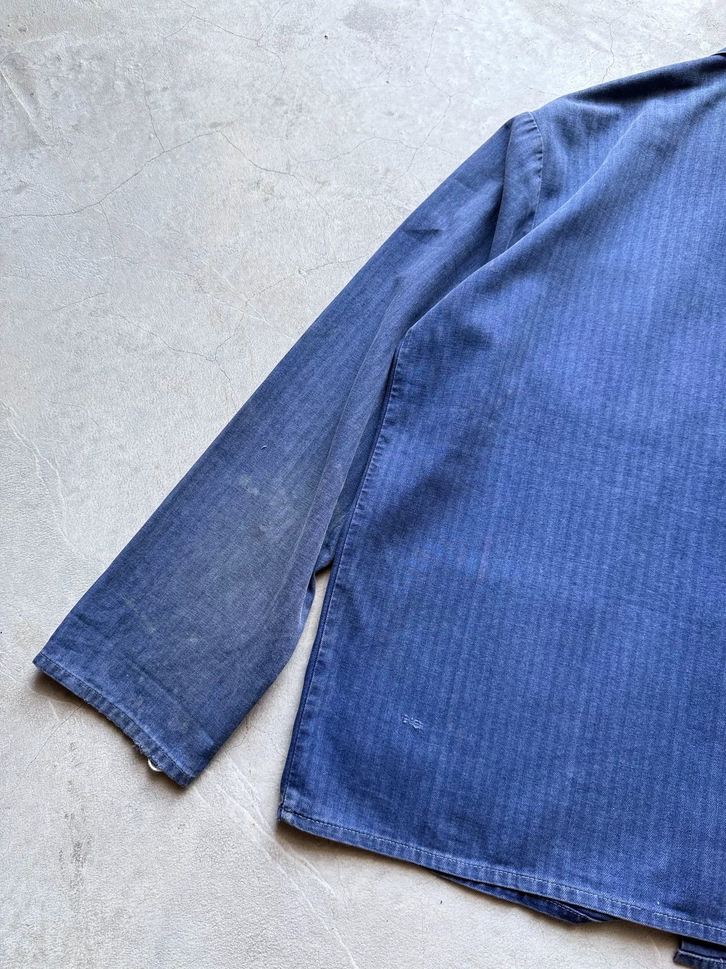 Vintage Vintage 80s French 3-Pocket Work Jacket Size US L / EU 52-54 / 3 - 8 Thumbnail