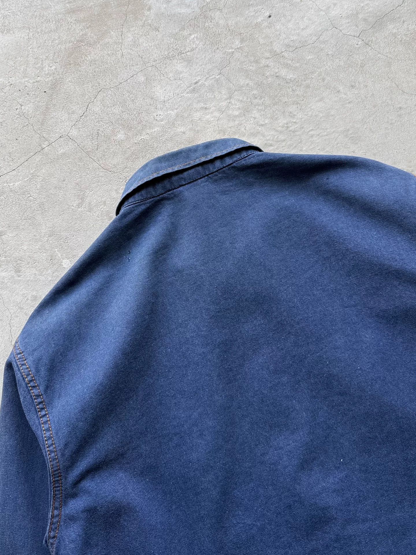 Vintage Vintage 60s Italian Denim Work Jacket Size US L / EU 52-54 / 3 - 8 Thumbnail