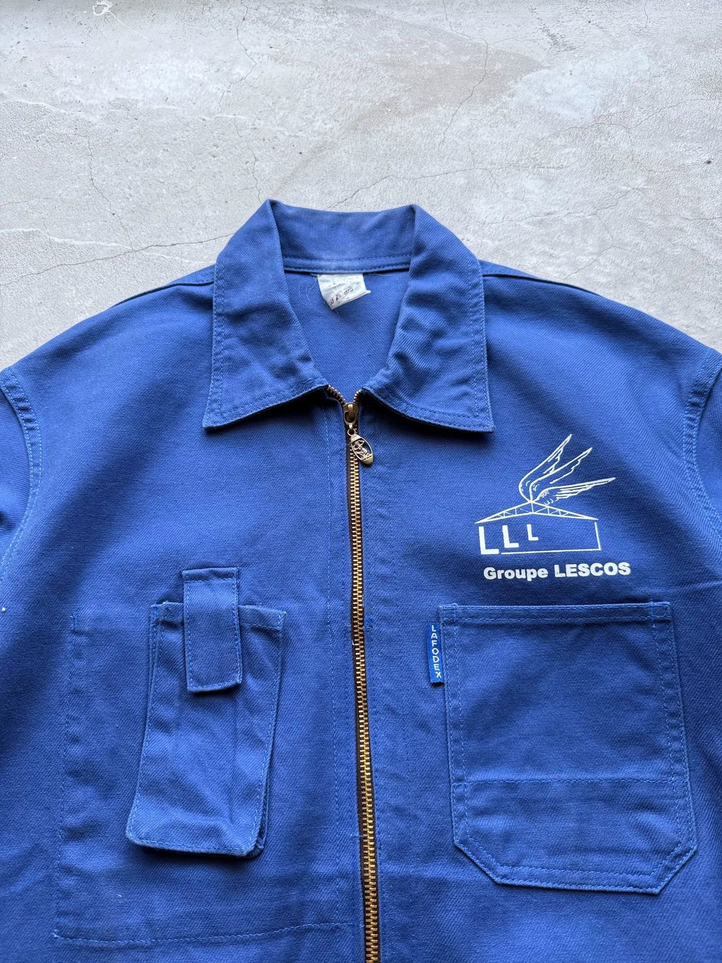 Vintage Vintage 80-90s Lafodex French Cyclist Jacket Size US XL / EU 56 / 4 - 5 Thumbnail