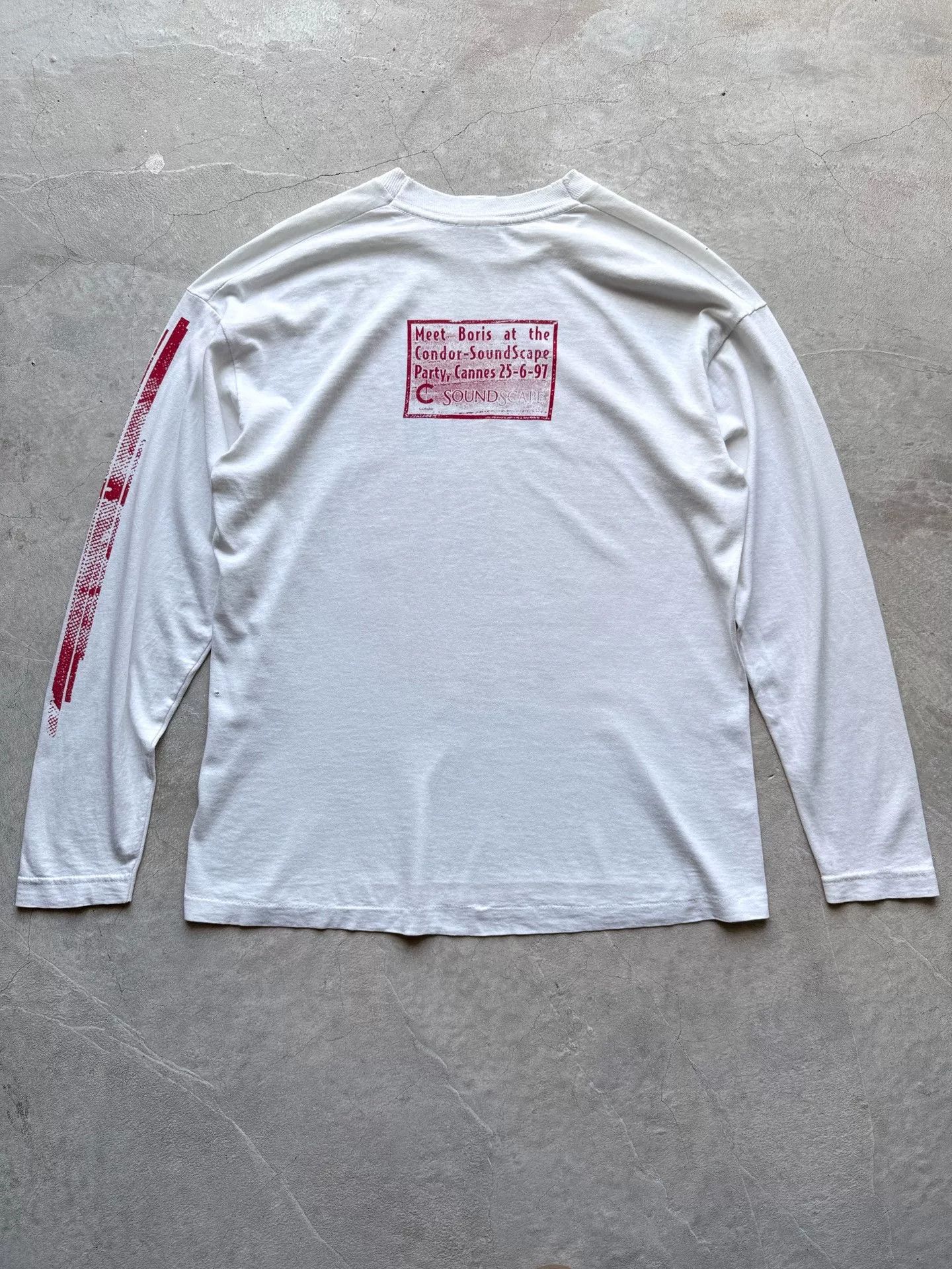 Vintage Vintage 90s Boris Band Longsleeve Tee Size US L / EU 52-54 / 3 - 5 Thumbnail
