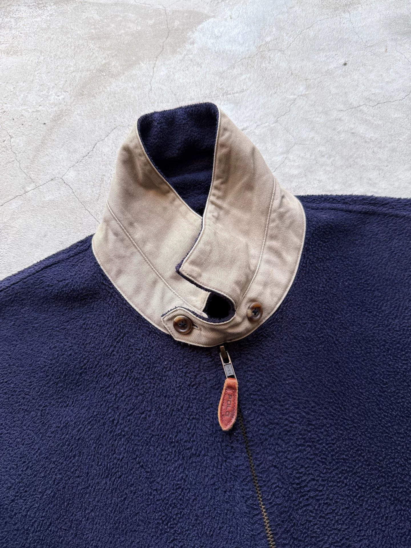 Vintage Vintage 90s Polo Ralph Lauren Fleece Jacket Size US L / EU 52-54 / 3 - 4 Thumbnail