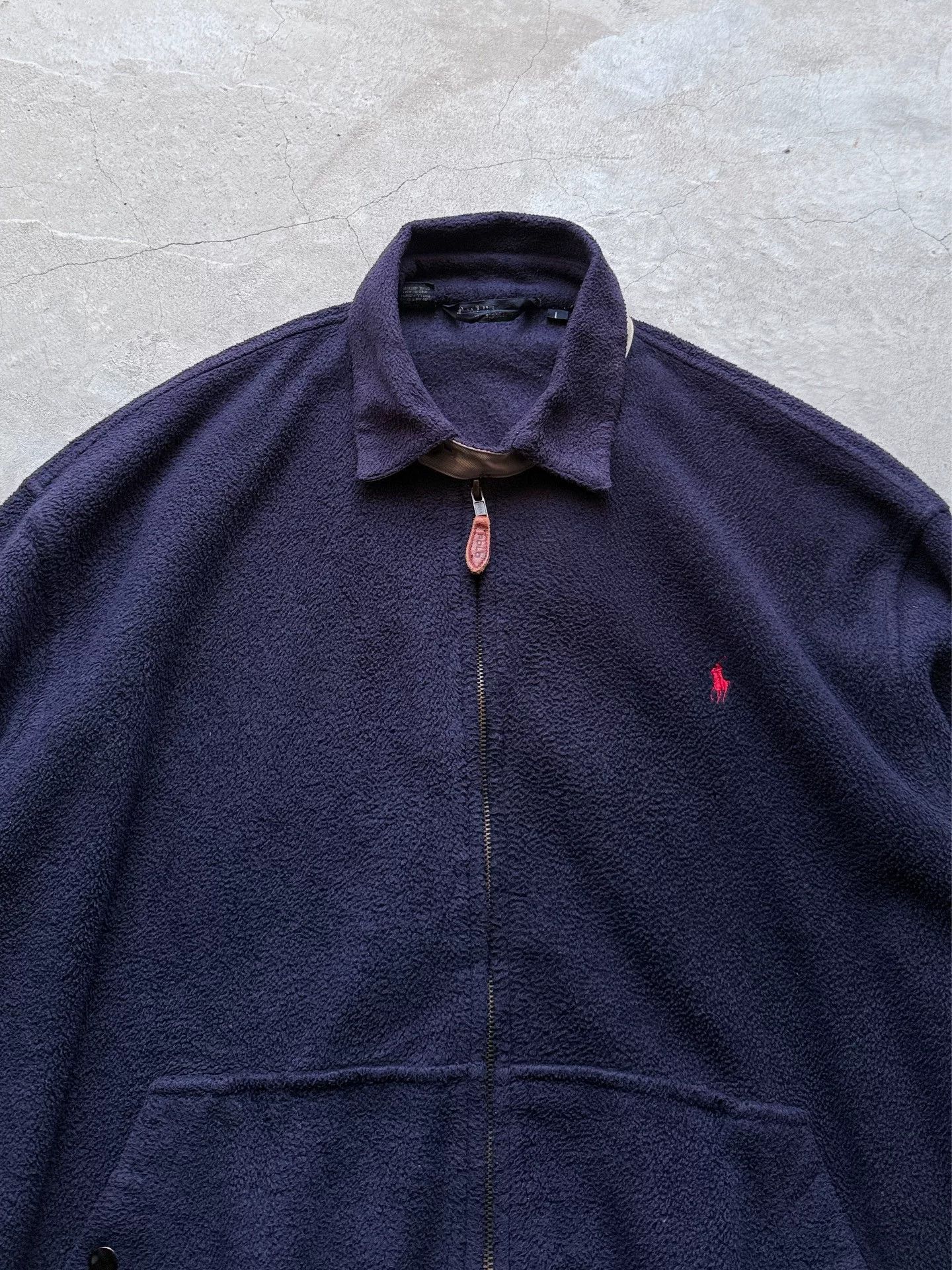 Vintage Vintage 90s Polo Ralph Lauren Fleece Jacket Size US L / EU 52-54 / 3 - 2 Thumbnail