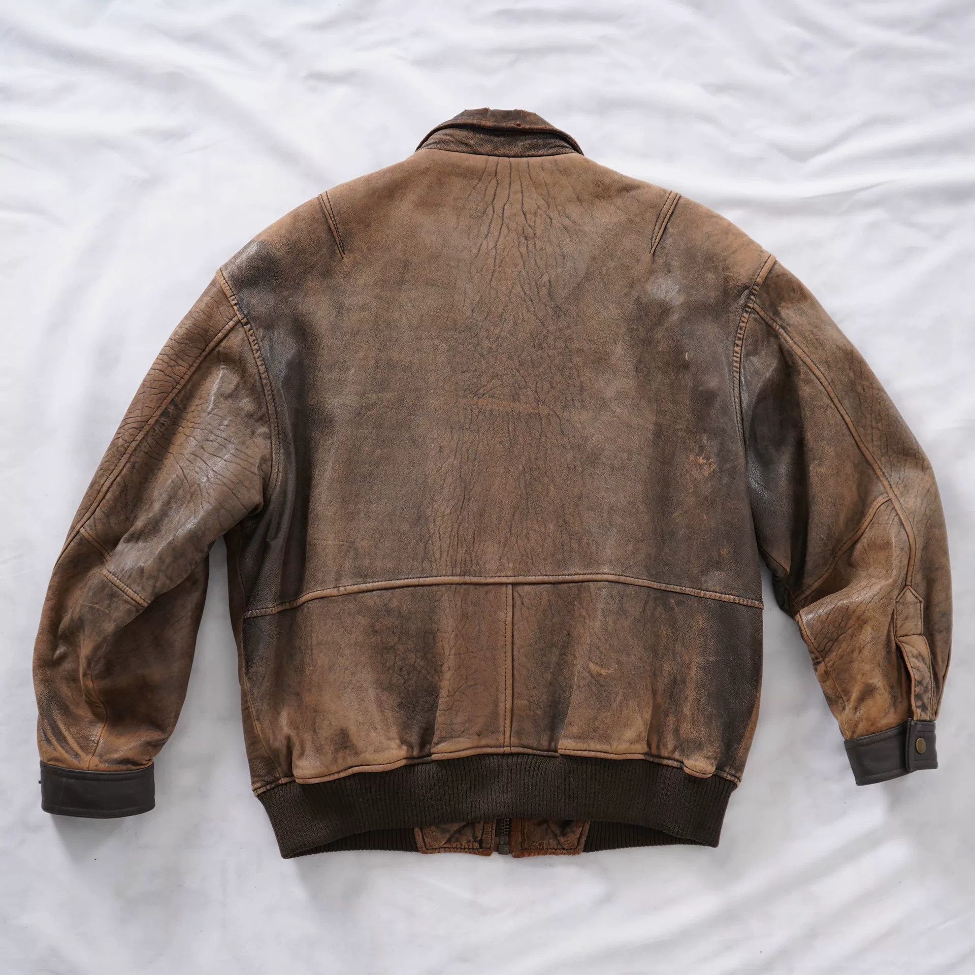 Vintage Vintage Sheepskin Flight Jacket Size US L / EU 52-54 / 3 - 2 Thumbnail