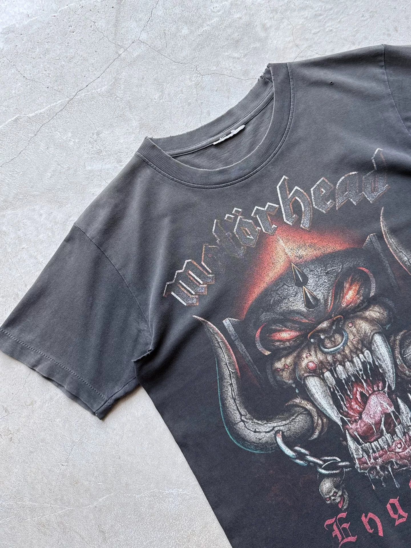 Vintage Vintage 90s Motor Head Band Tee Size US M / EU 48-50 / 2 - 2 Thumbnail