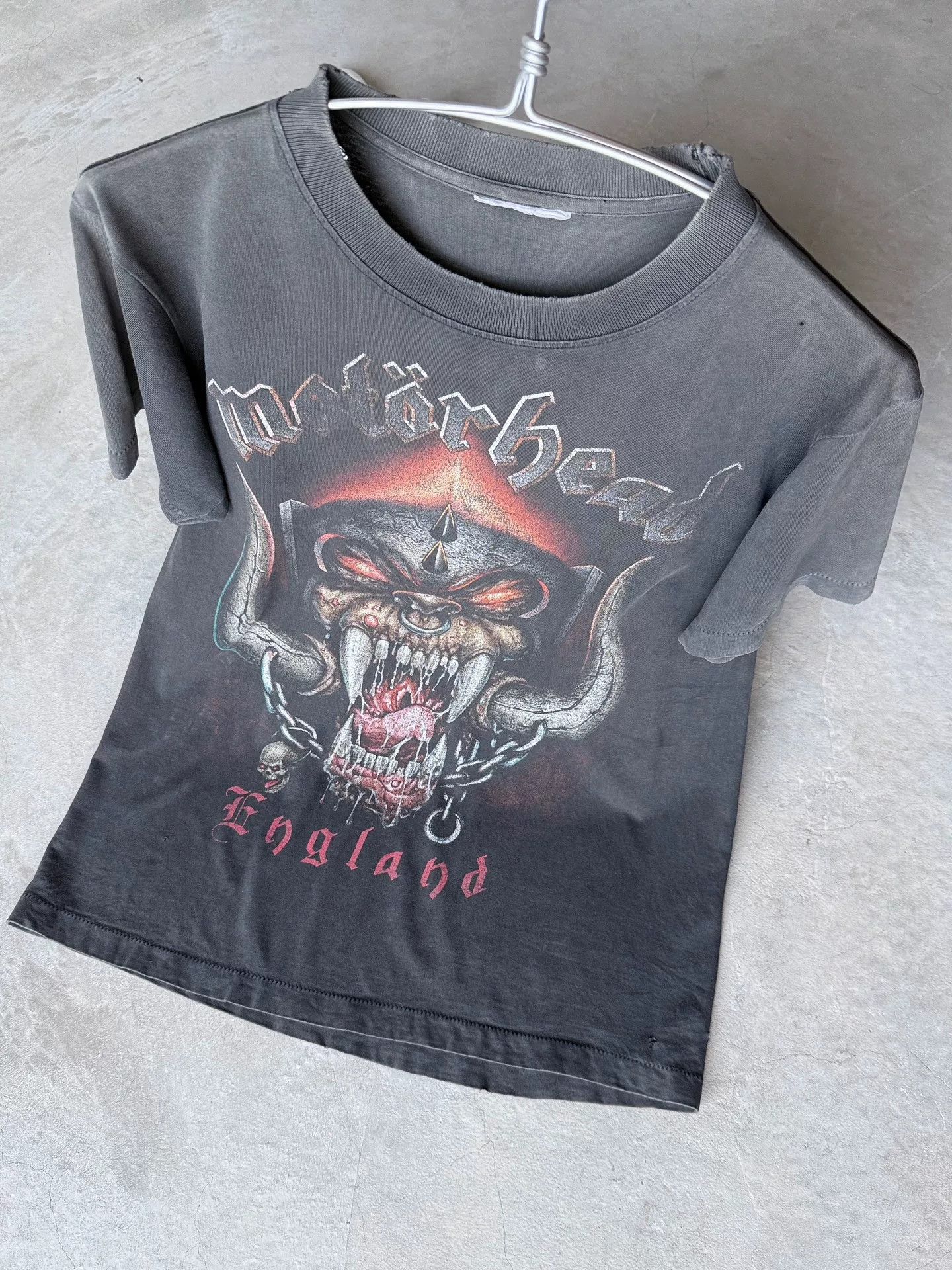 Vintage Vintage 90s Motor Head Band Tee Size US M / EU 48-50 / 2 - 7 Thumbnail