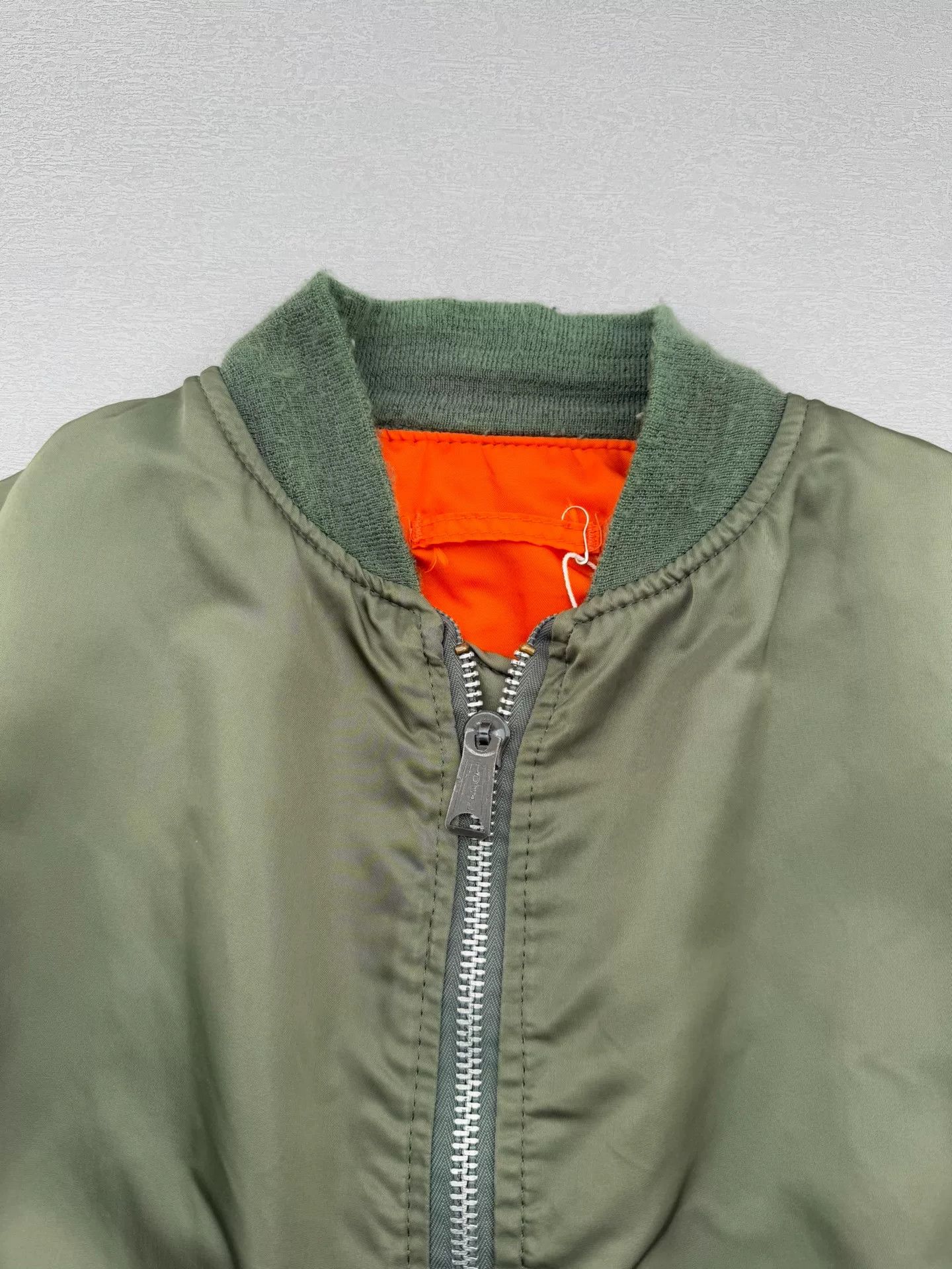 Vintage Vintage 80s USAF MA-1 Bomber Jacket Size US XL / EU 56 / 4 - 5 Thumbnail