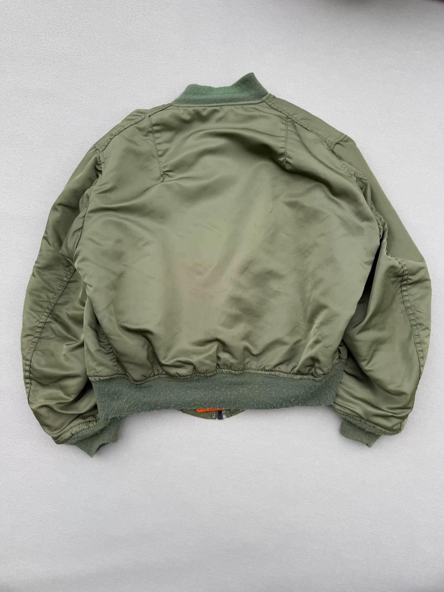 Vintage Vintage 80s USAF MA-1 Bomber Jacket Size US XL / EU 56 / 4 - 6 Thumbnail