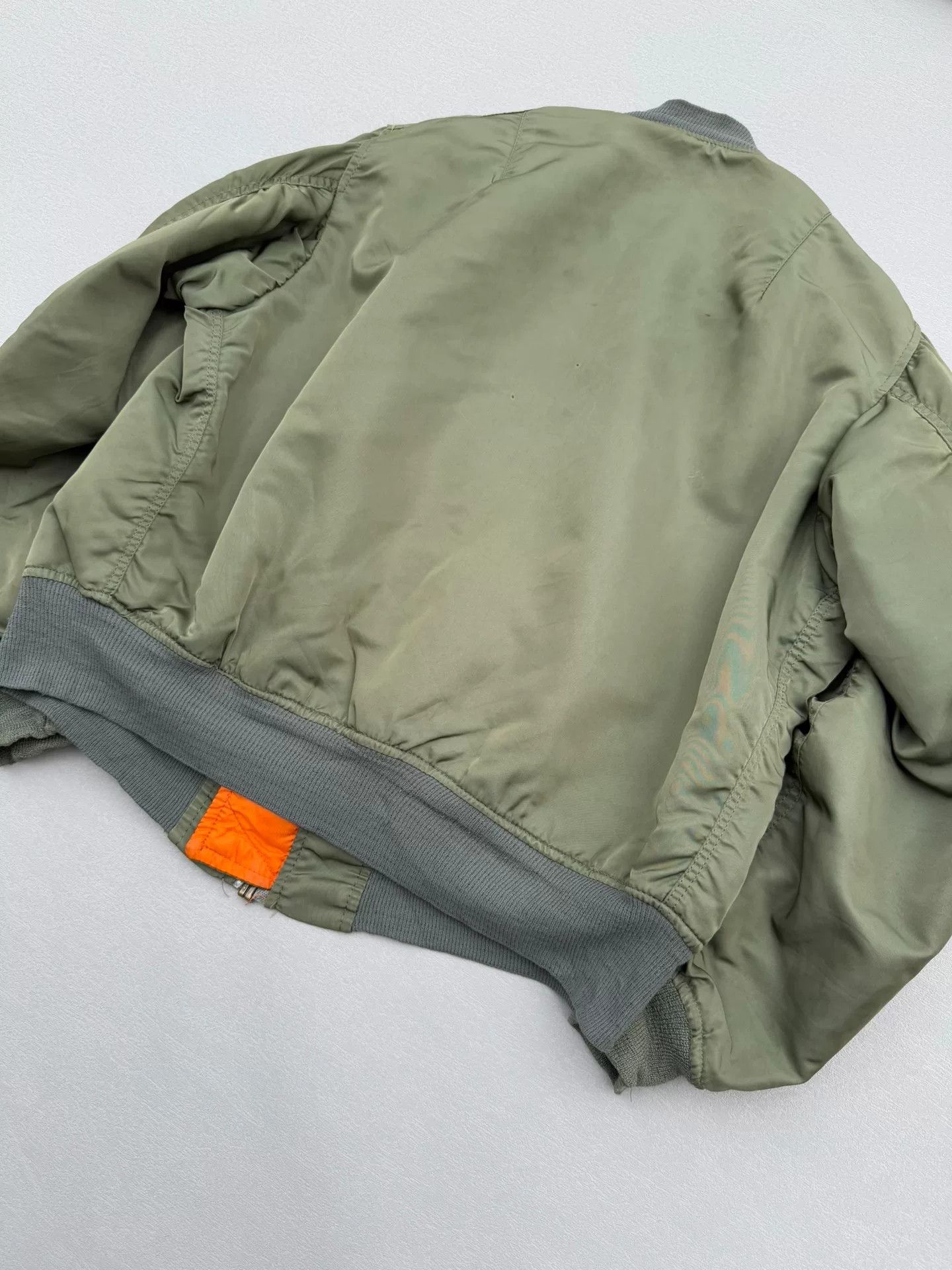 Vintage Vintage 80s Alpha USAF MA-1 Bomber Jacket Size US L / EU 52-54 / 3 - 6 Thumbnail