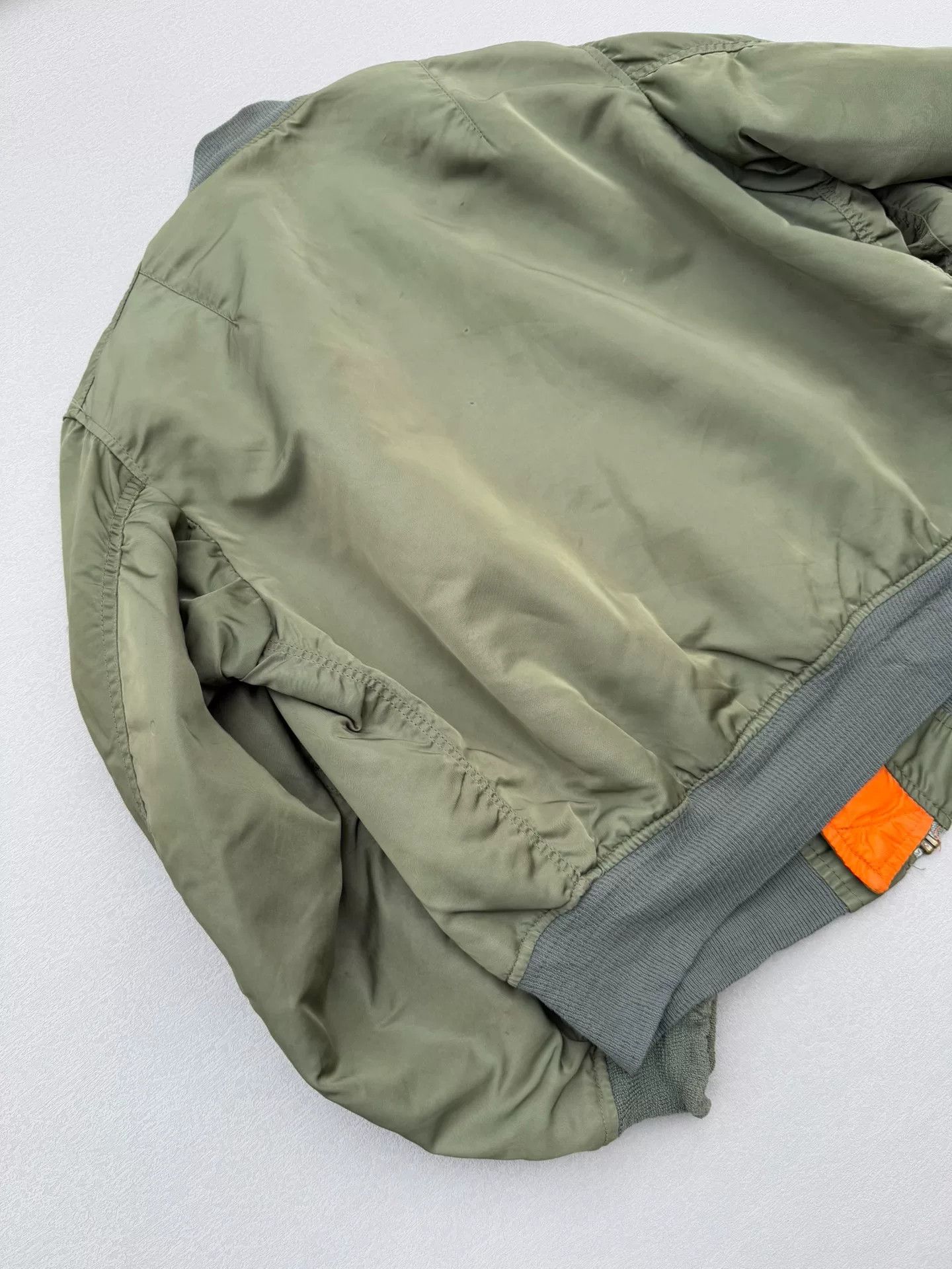 Vintage Vintage 80s Alpha USAF MA-1 Bomber Jacket Size US L / EU 52-54 / 3 - 7 Thumbnail