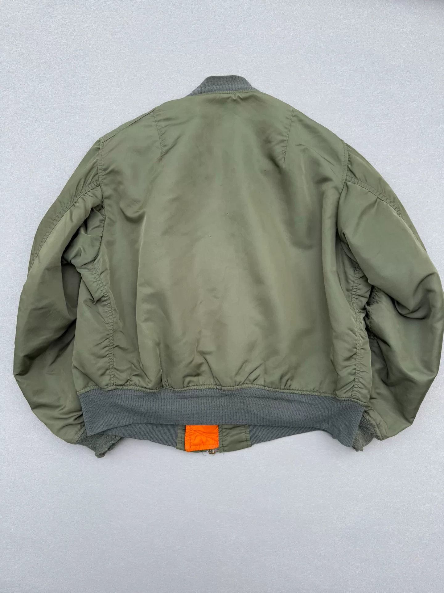 Vintage Vintage 80s Alpha USAF MA-1 Bomber Jacket Size US L / EU 52-54 / 3 - 5 Thumbnail