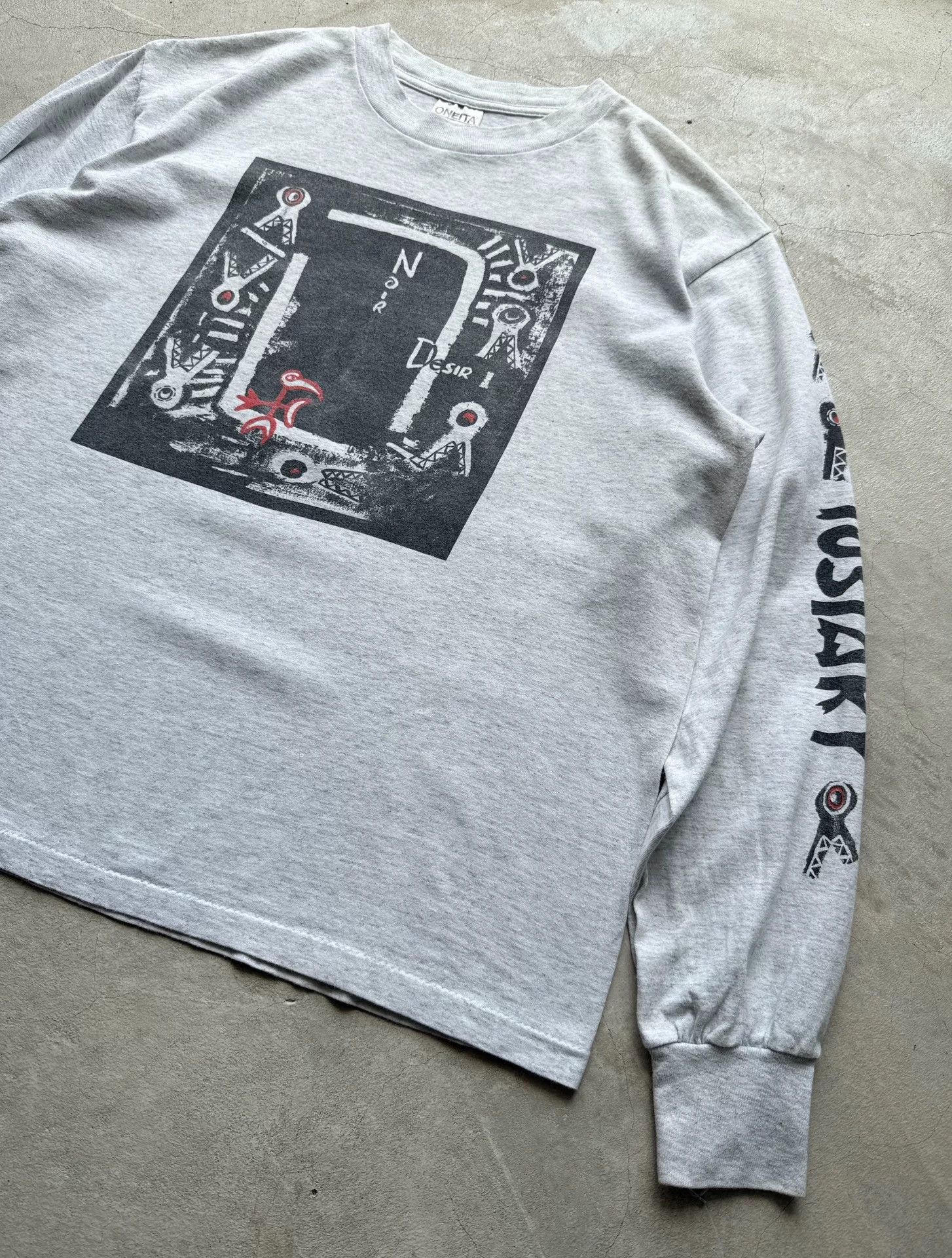 Vintage Vintage 90s NoirDésir Tostaky Band Tee Size US L / EU 52-54 / 3 - 2 Thumbnail