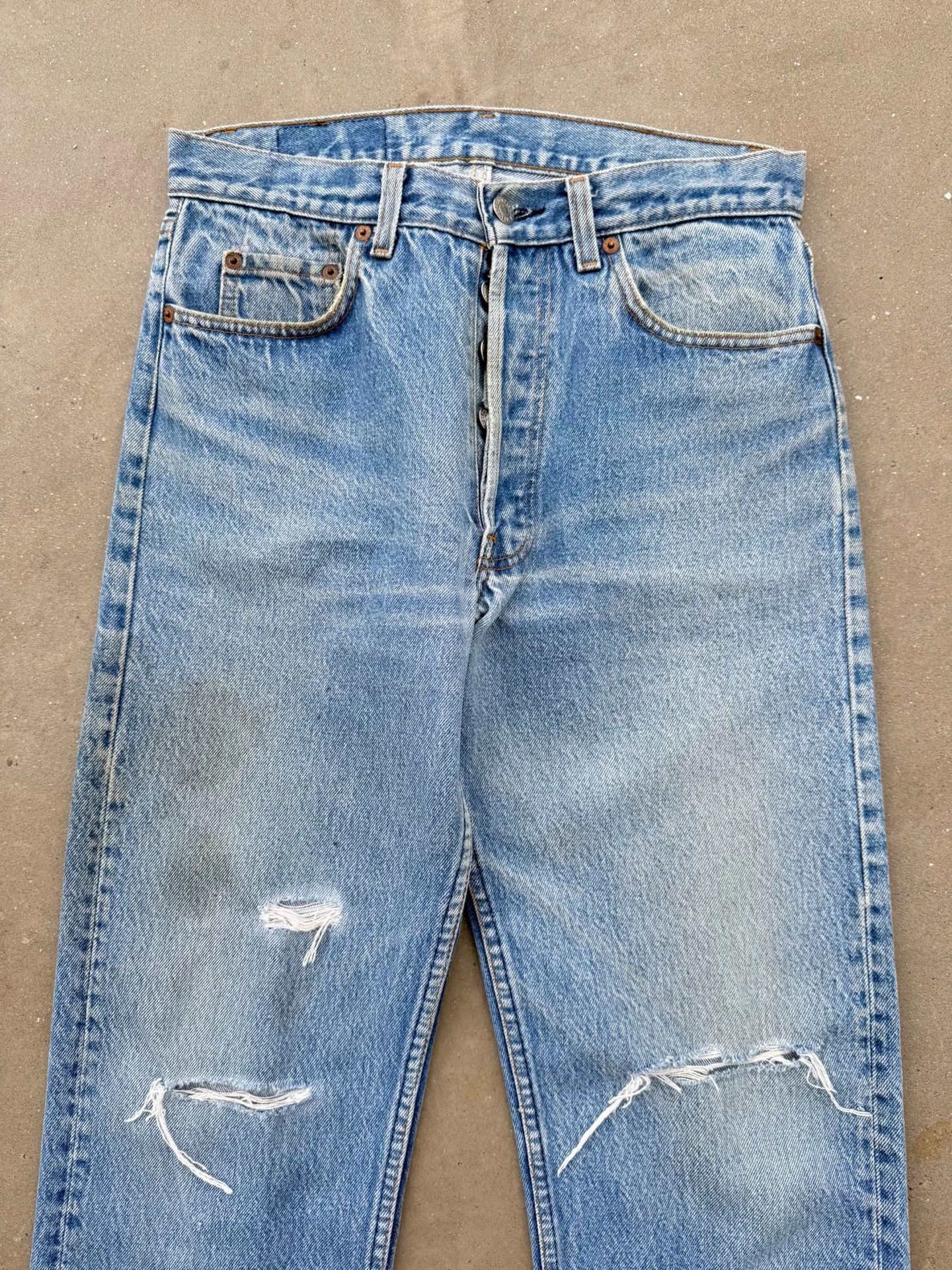 Vintage Vintage 90s Levis 501 Jeans Size US 31 - 4 Thumbnail